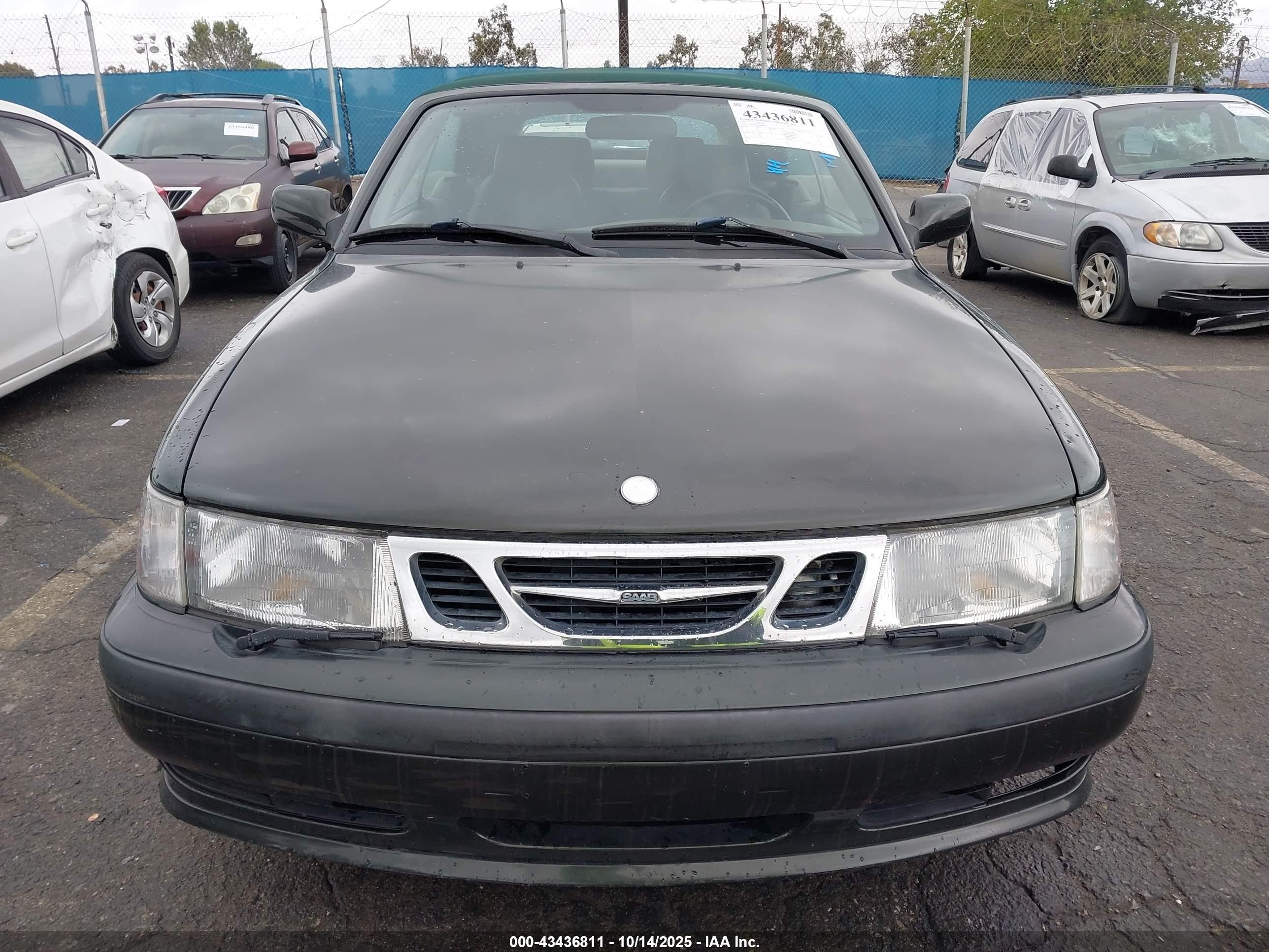 2003 Saab 9-3 Se Black vin: YS3DF78K237000262