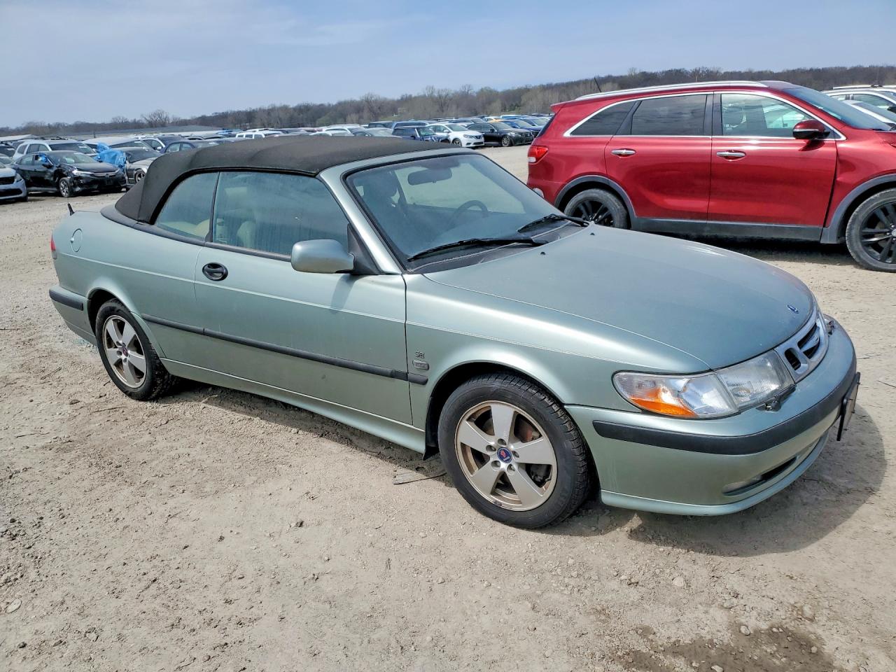 2002 Saab 9-3 Se Gray vin: YS3DF78K527008483