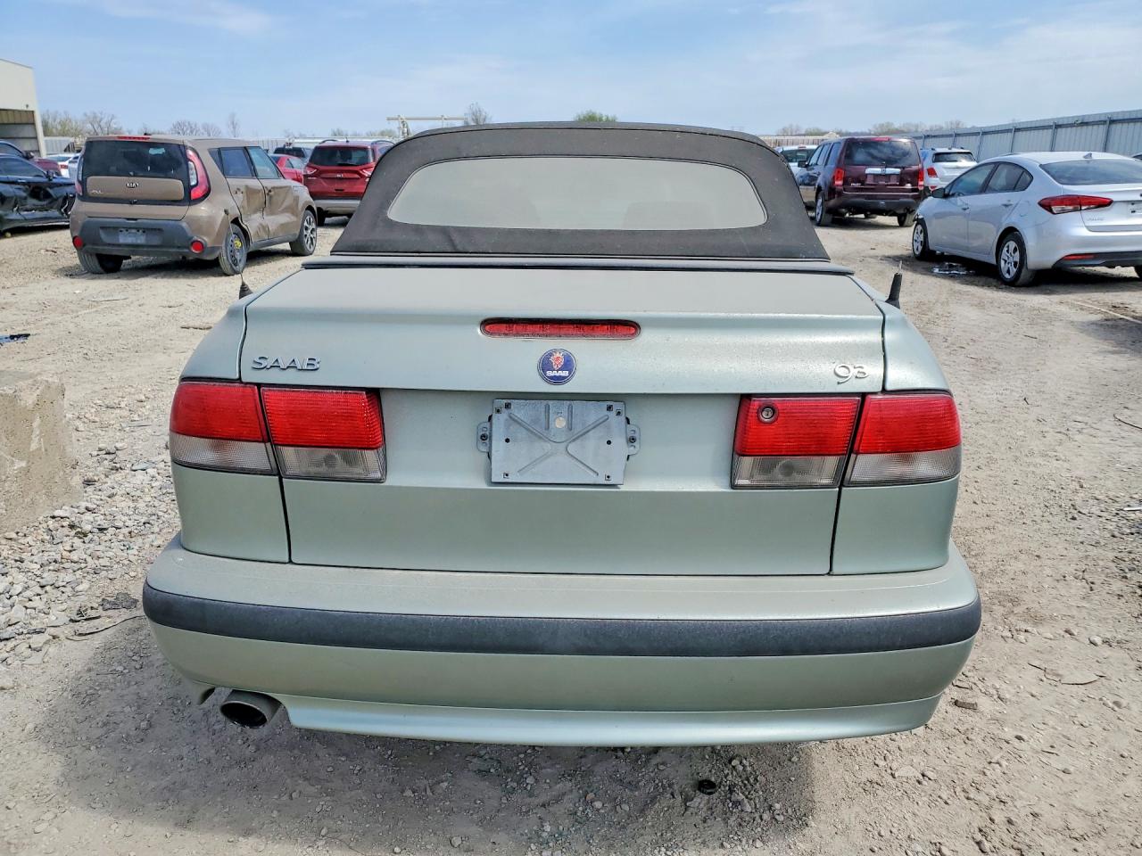 2002 Saab 9-3 Se Gray vin: YS3DF78K527008483