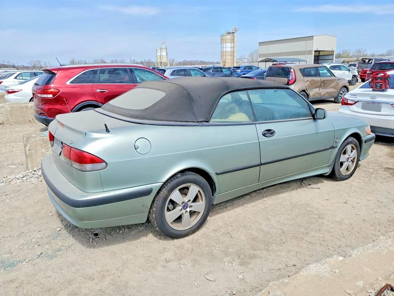 2002 Saab 9-3 Se Gray vin: YS3DF78K527008483
