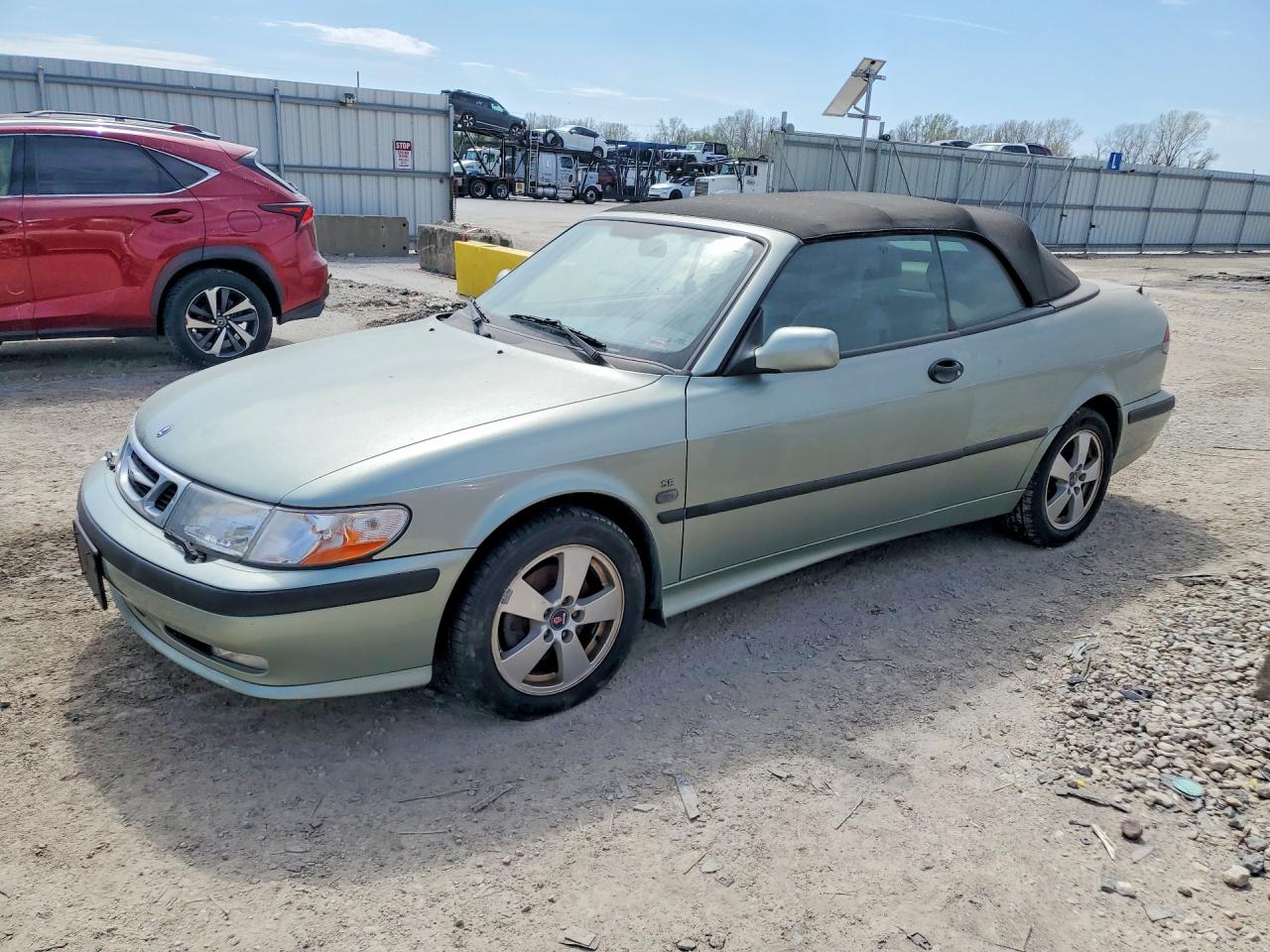 2002 Saab 9-3 Se Gray vin: YS3DF78K527008483