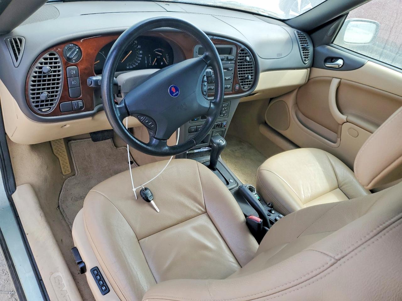 2002 Saab 9-3 Se Gray vin: YS3DF78K527008483