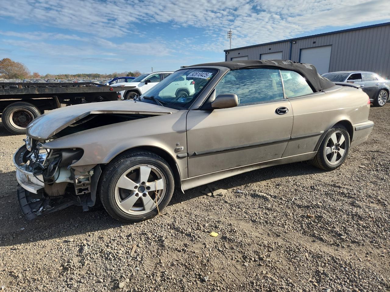 2003 Saab 9-3 Se Tan vin: YS3DF78K537005696