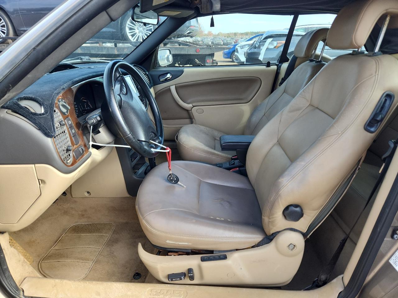 2003 Saab 9-3 Se Tan vin: YS3DF78K537005696
