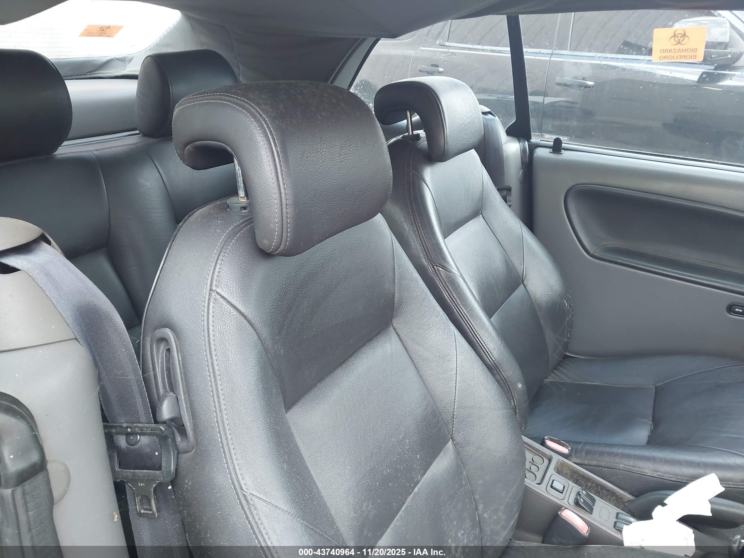 2003 Saab 9-3 Se Gray vin: YS3DF78K537007075