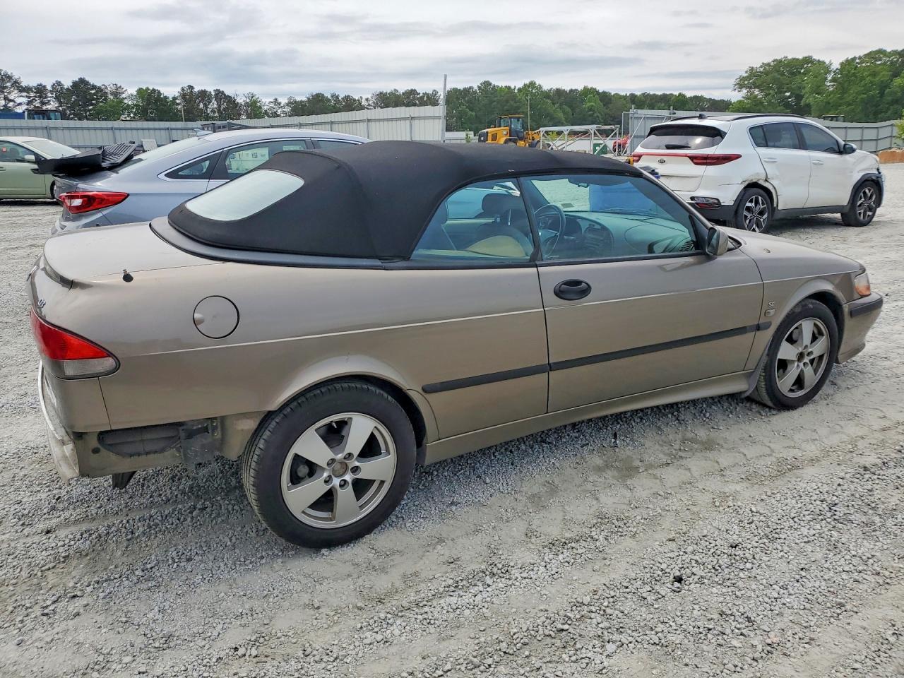 2002 Saab 9-3 Se Tan vin: YS3DF78K627015426