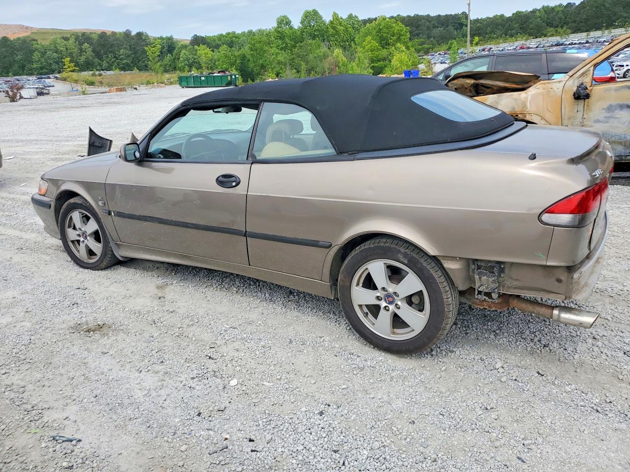 2002 Saab 9-3 Se Tan vin: YS3DF78K627015426