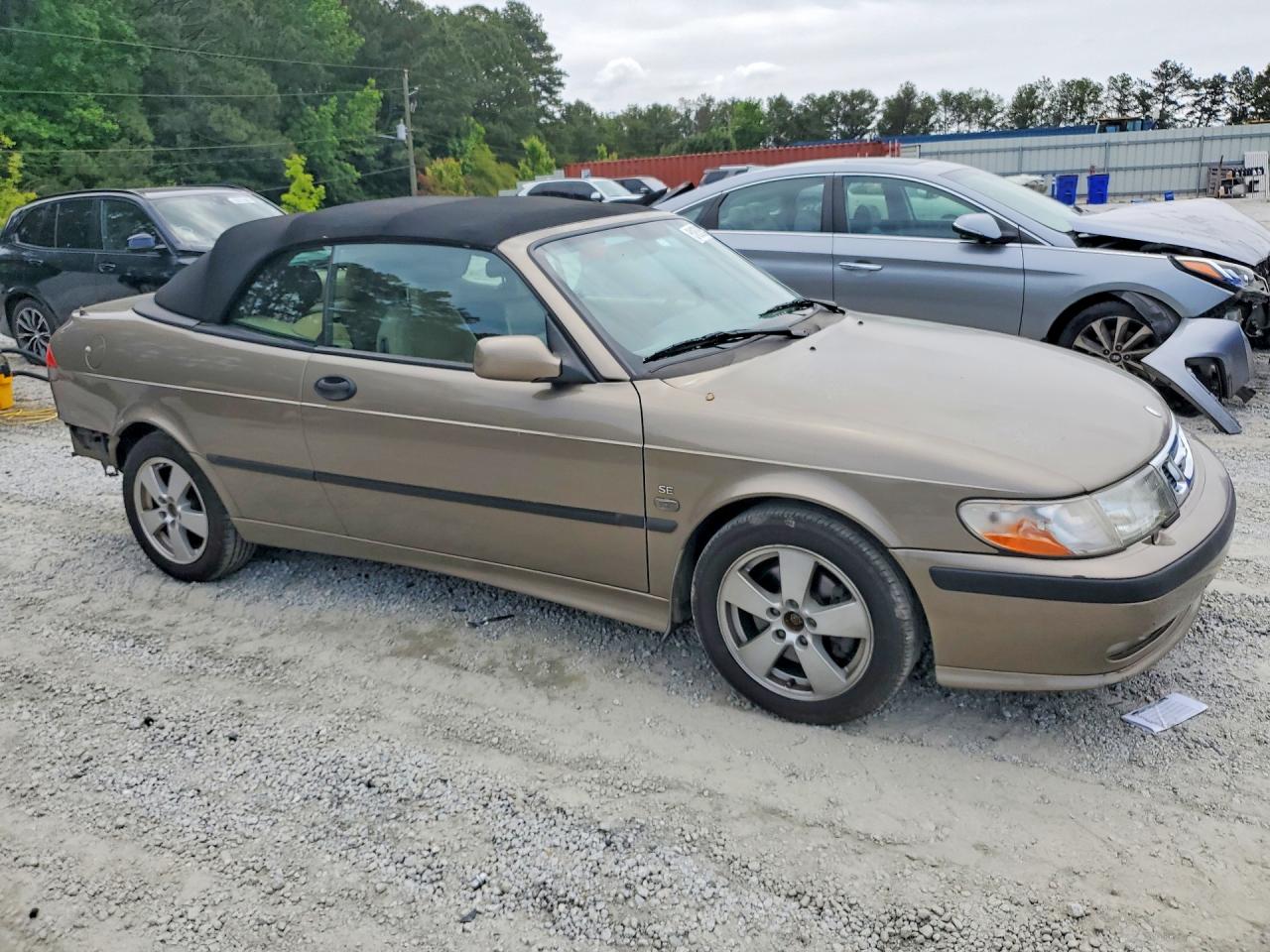 2002 Saab 9-3 Se Tan vin: YS3DF78K627015426