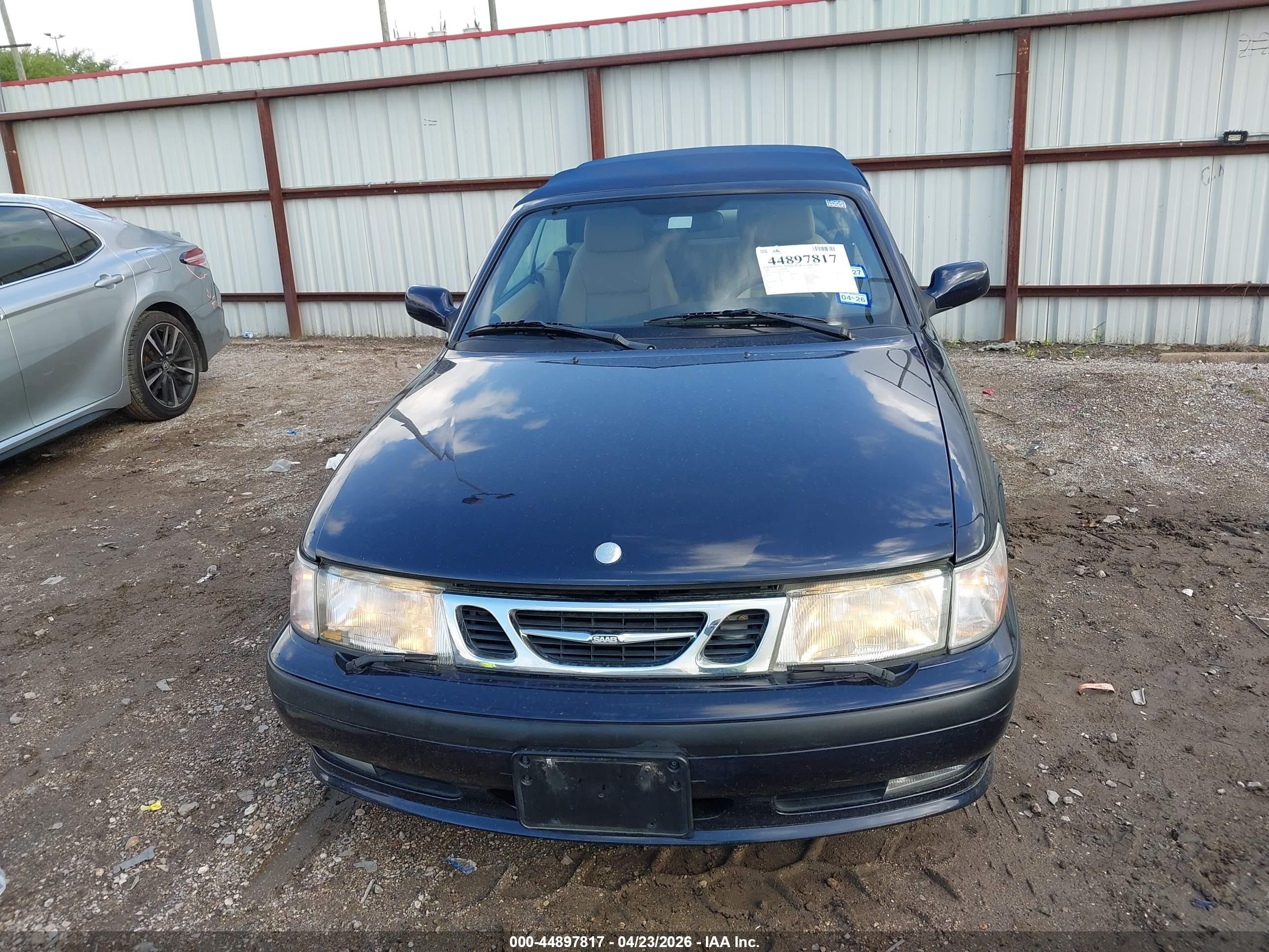 2002 Saab 9-3 Se Blue vin: YS3DF78K627016348