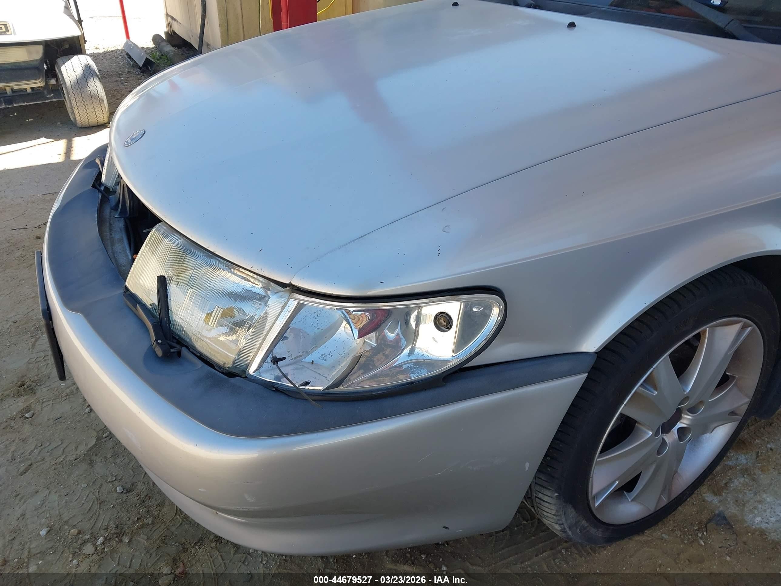 2003 Saab 9-3 Se Silver vin: YS3DF78K837000427