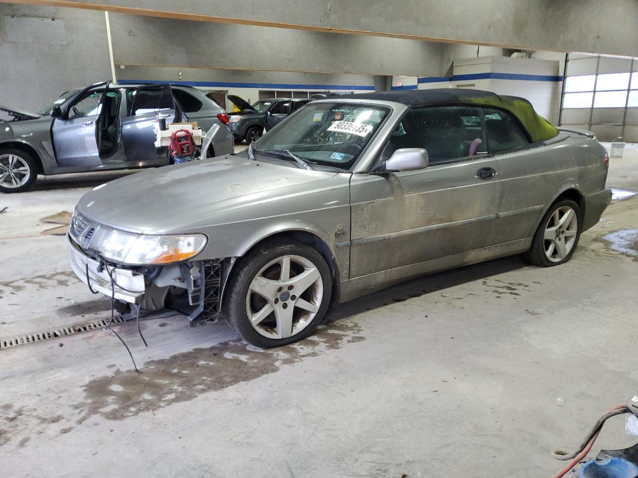 2003 Saab 9-3 Se Silver vin: YS3DF78K837009502