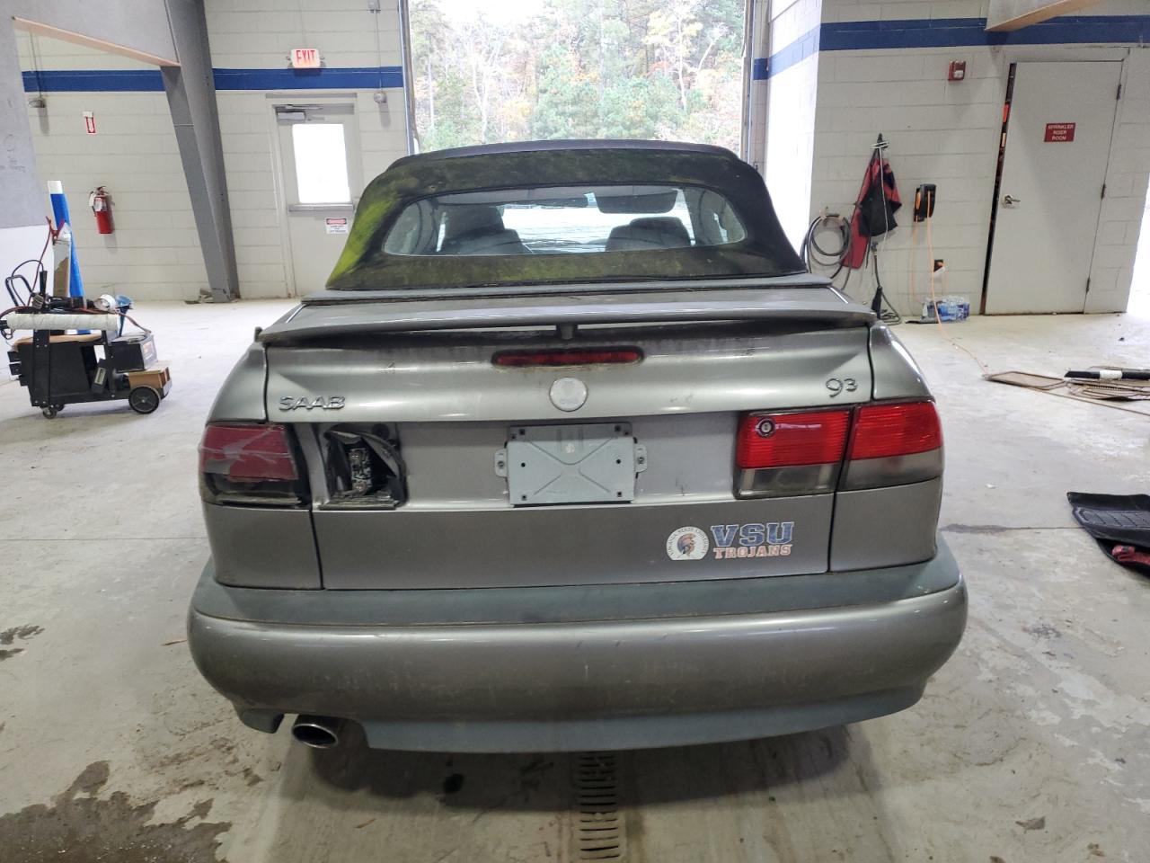 2003 Saab 9-3 Se Silver vin: YS3DF78K837009502