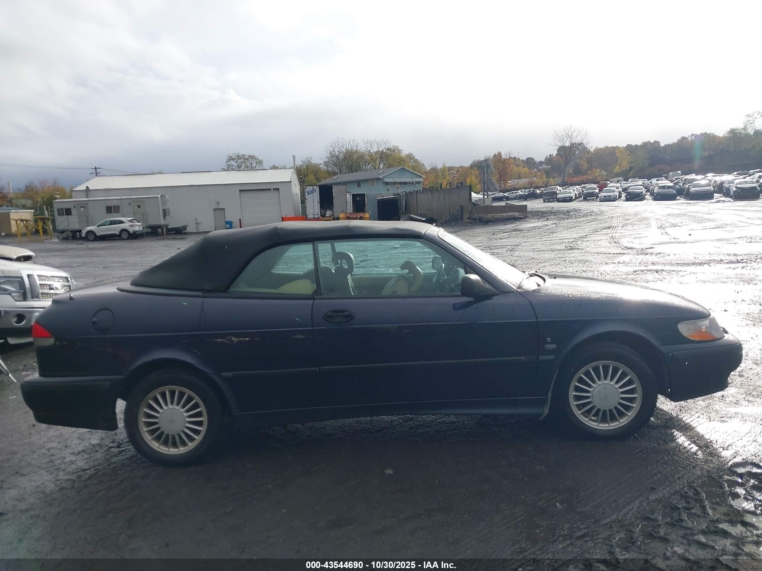 2003 Saab 9-3 Se Blue vin: YS3DF78KX37000610