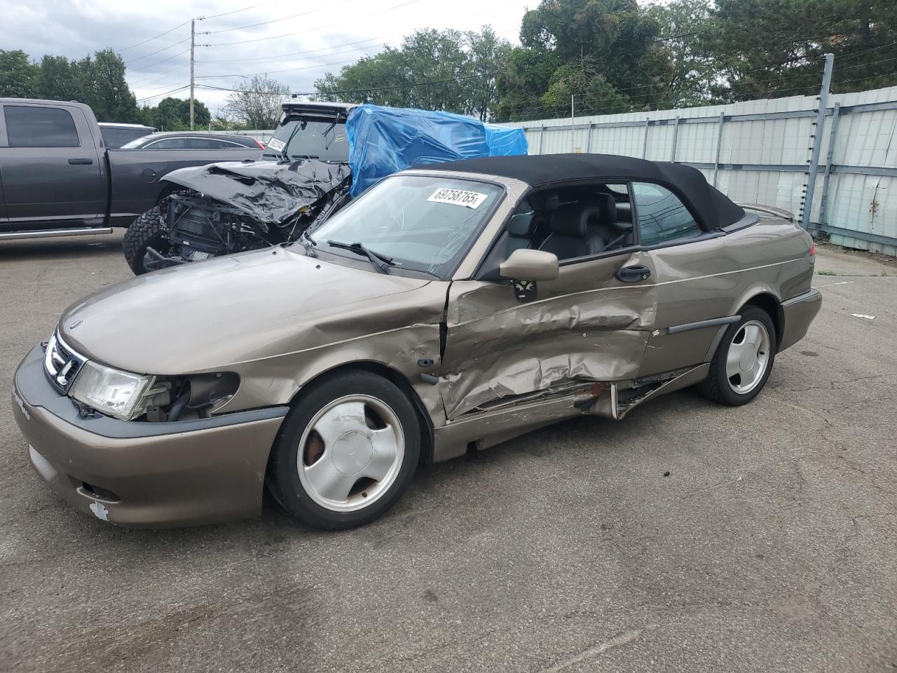 2003 Saab 9-3 Se Tan vin: YS3DF78KX37004494