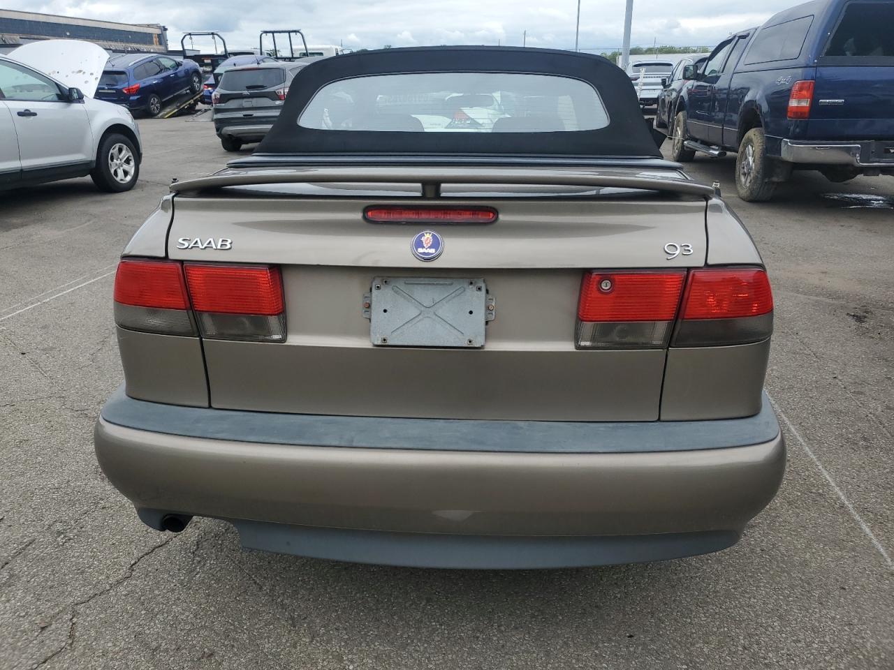 2003 Saab 9-3 Se Tan vin: YS3DF78KX37004494