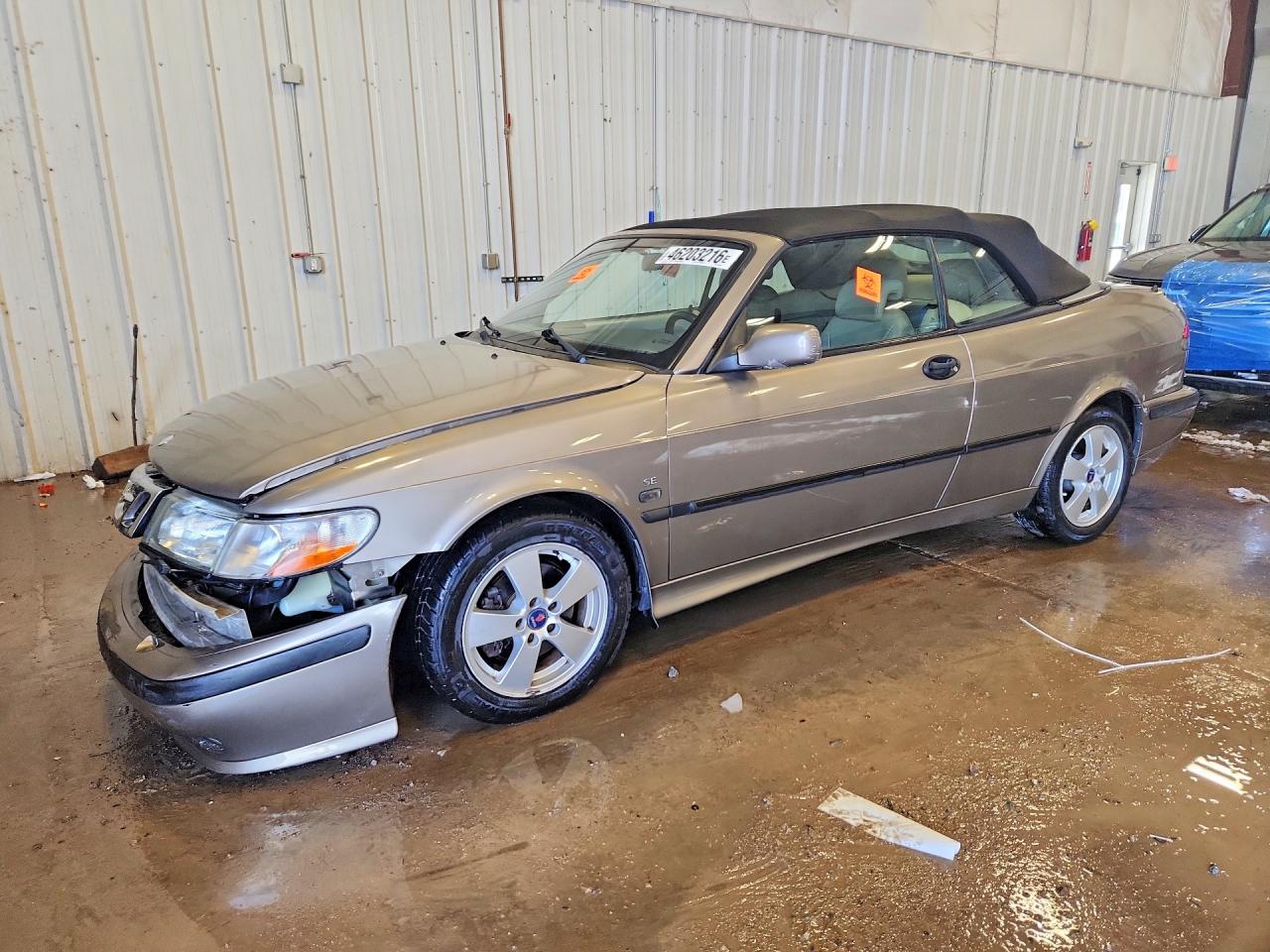 2003 Saab 9-3 Se Gold vin: YS3DF78KX37010084