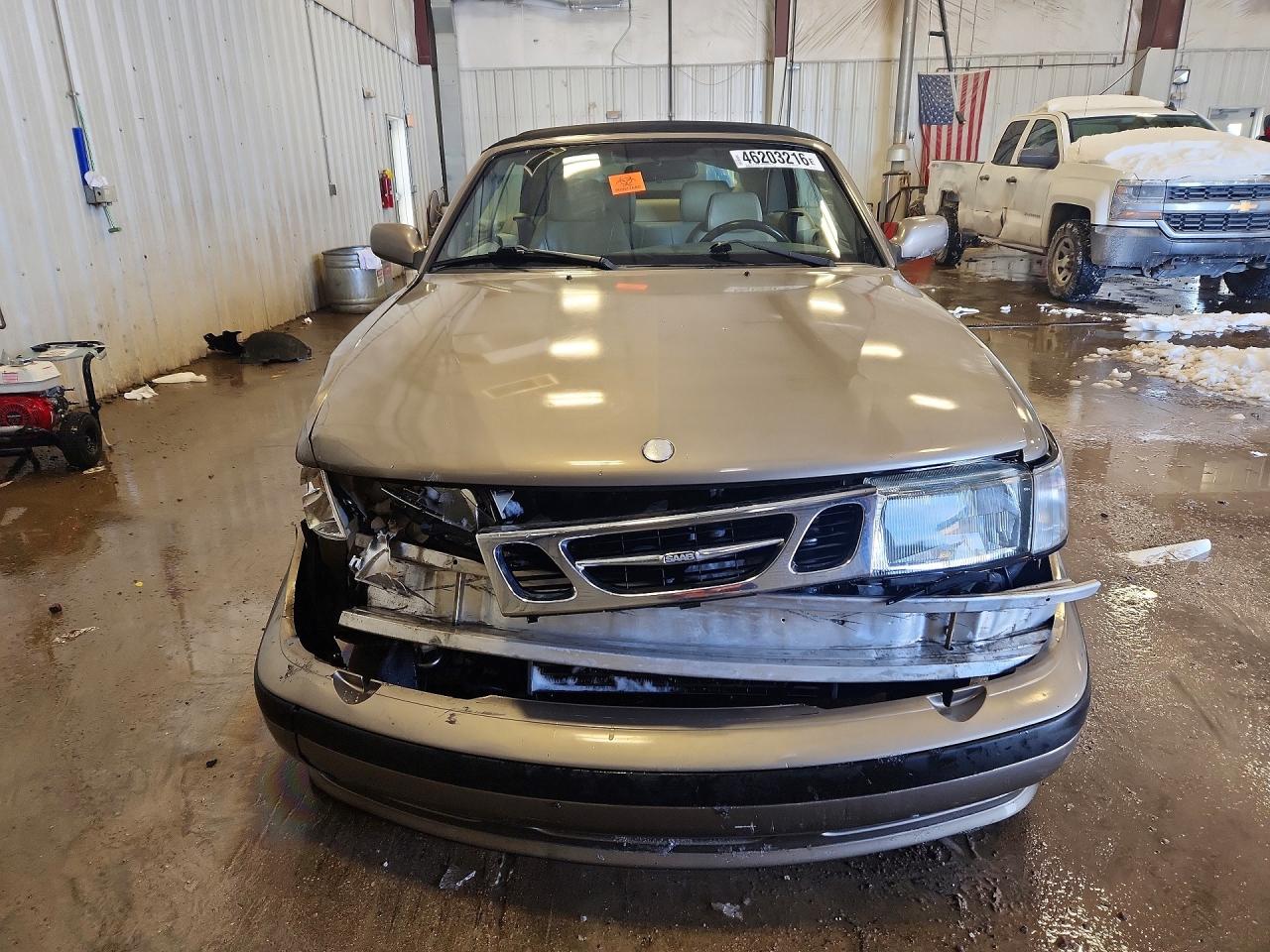 2003 Saab 9-3 Se Gold vin: YS3DF78KX37010084