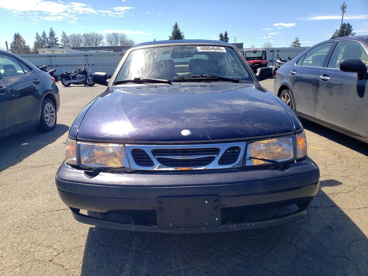 1999 Saab 9-3 Se Blue vin: YS3DF78N8X7023349