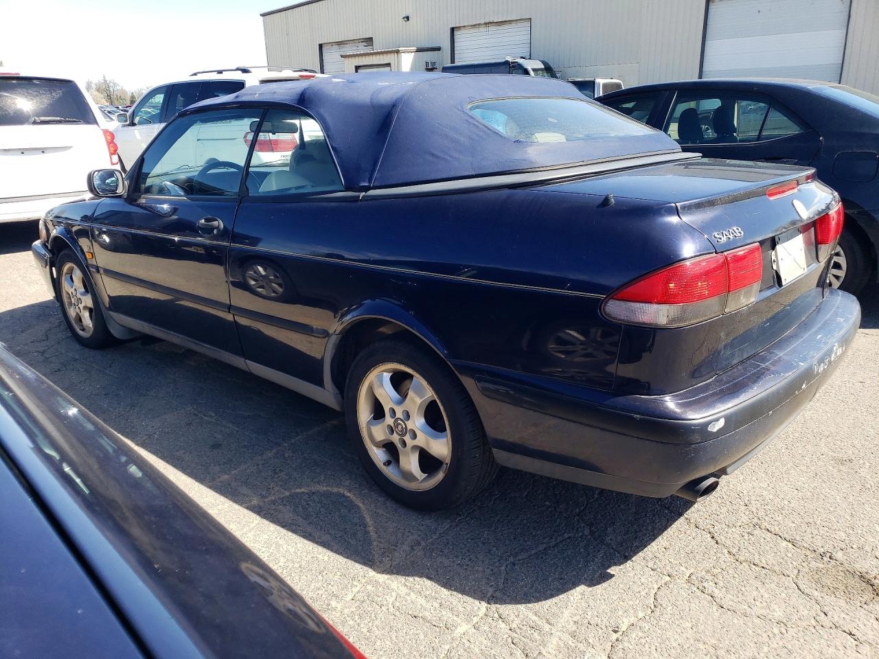 1999 Saab 9-3 Se Blue vin: YS3DF78N8X7023349