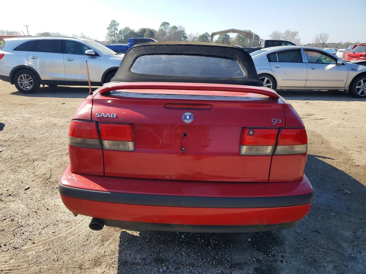1999 Saab 9-3 Se Красный vin: YS3DF78N8X7054875