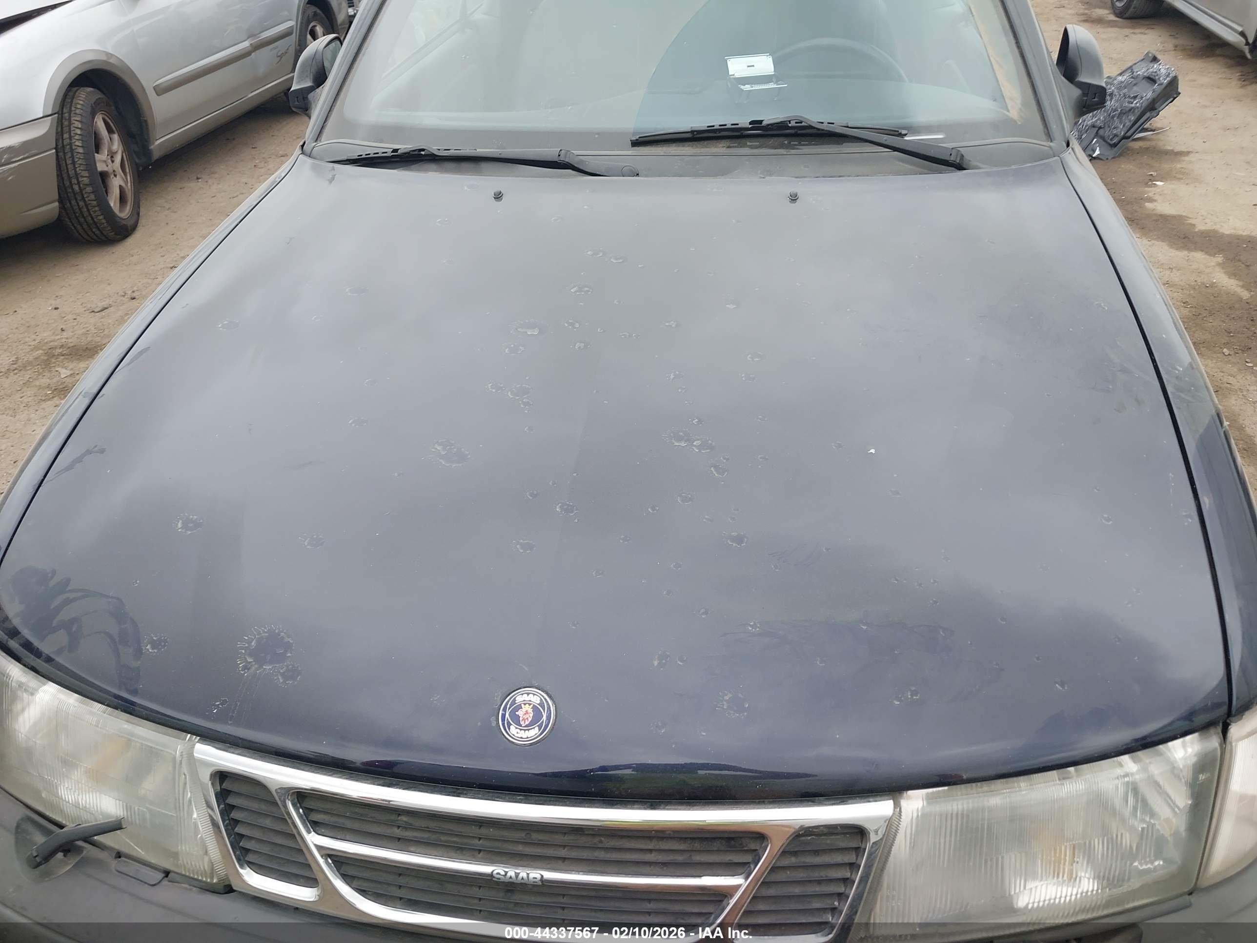1997 Saab 900 Se Dark Blue vin: YS3DF78N9V7013426