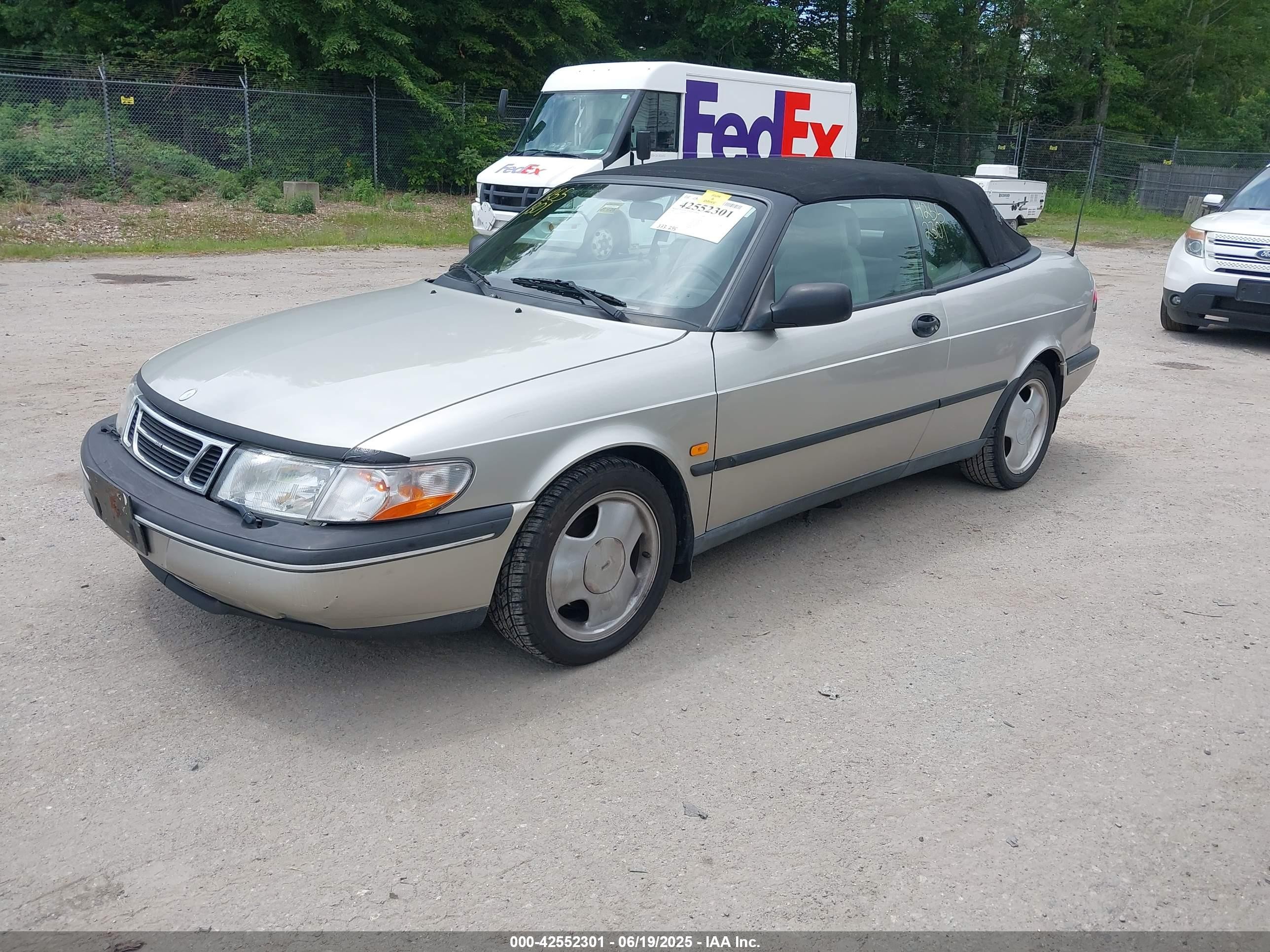 1996 Saab 900 Se Silver vin: YS3DF78V3T7001155