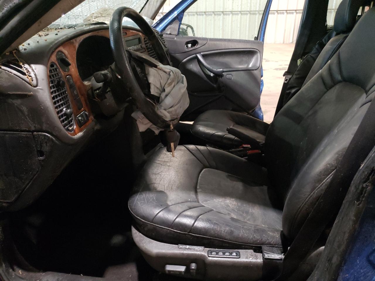 2000 Saab 9-3 Blue vin: YS3DH58K3Y2007546