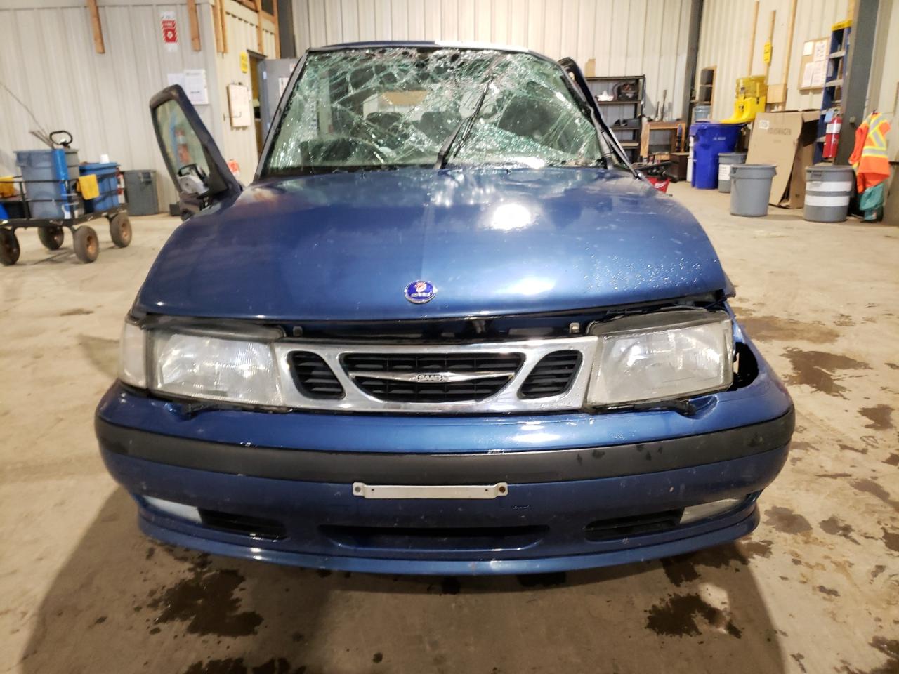 2000 Saab 9-3 Blue vin: YS3DH58K3Y2007546