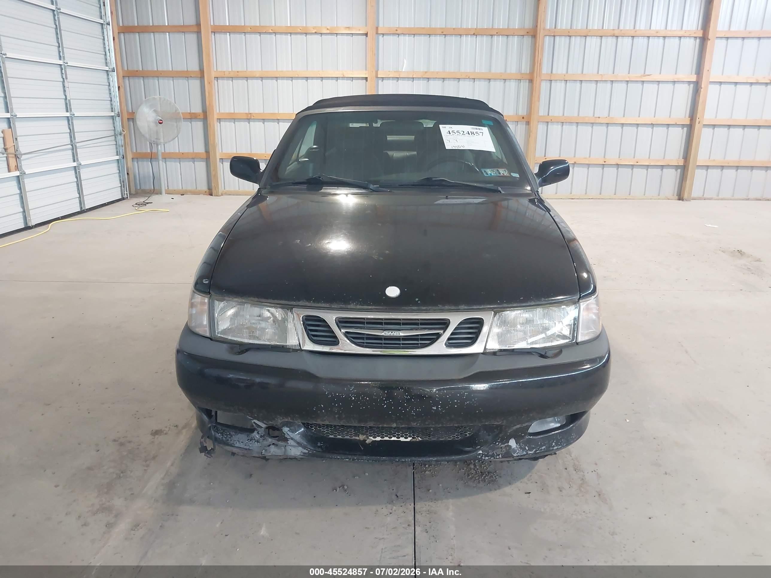 2000 Saab 9-3   Black vin: YS3DP75G6Y7007476