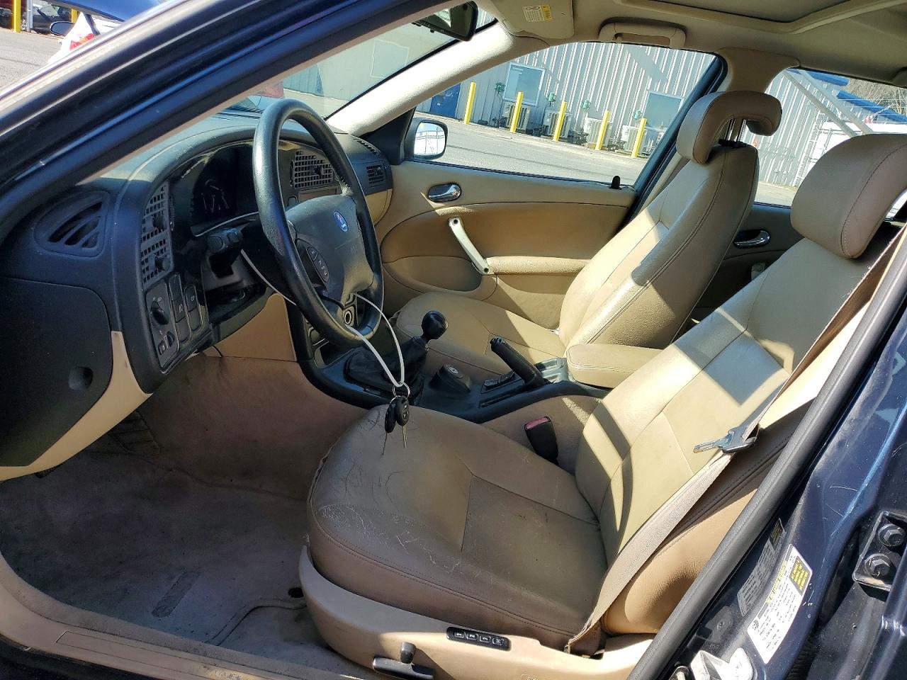 2004 Saab 9-5 Arc Синий vin: YS3ED45A143005515