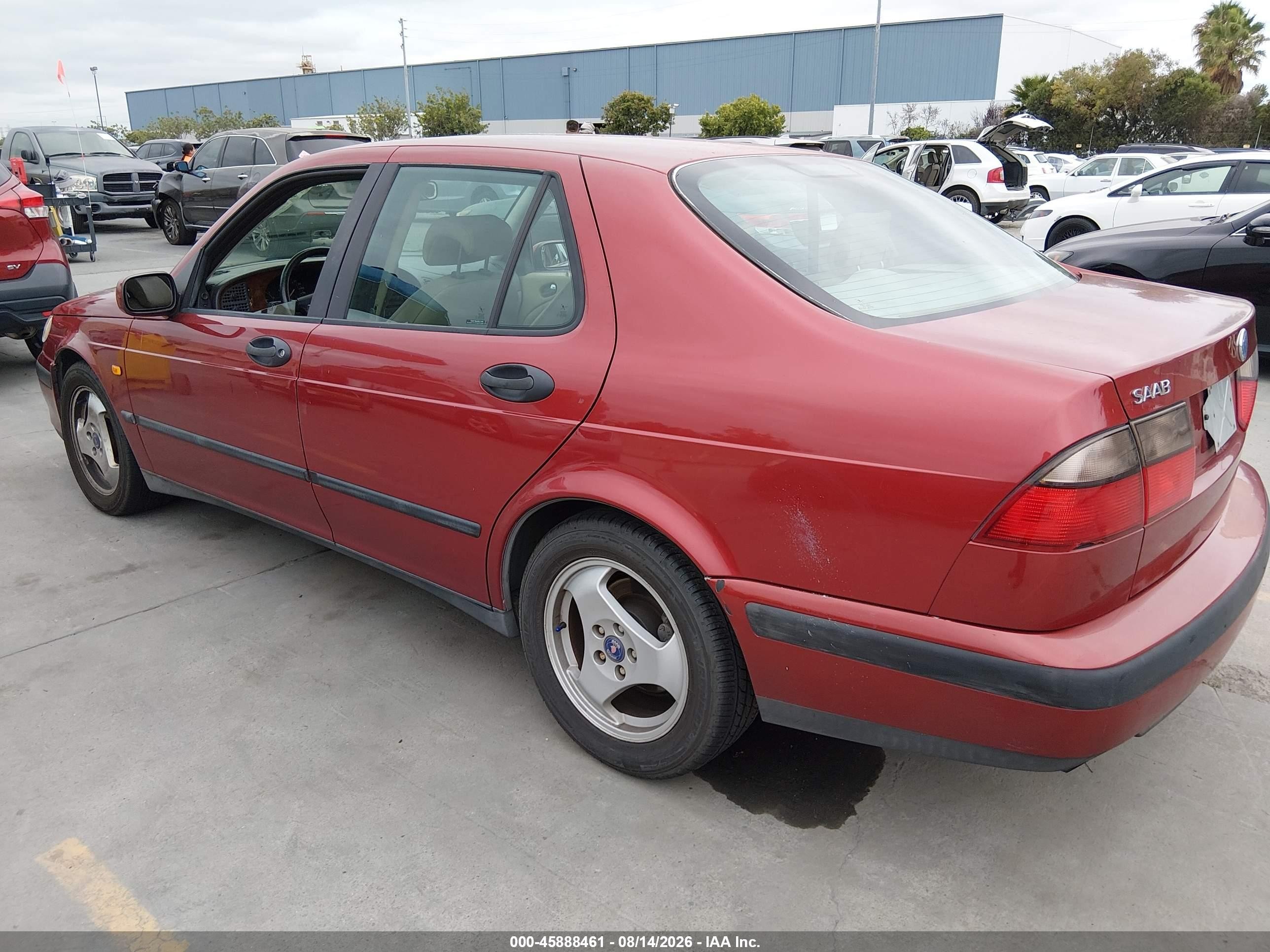 1999 Saab 9-5   Red vin: YS3ED45E2X3003618