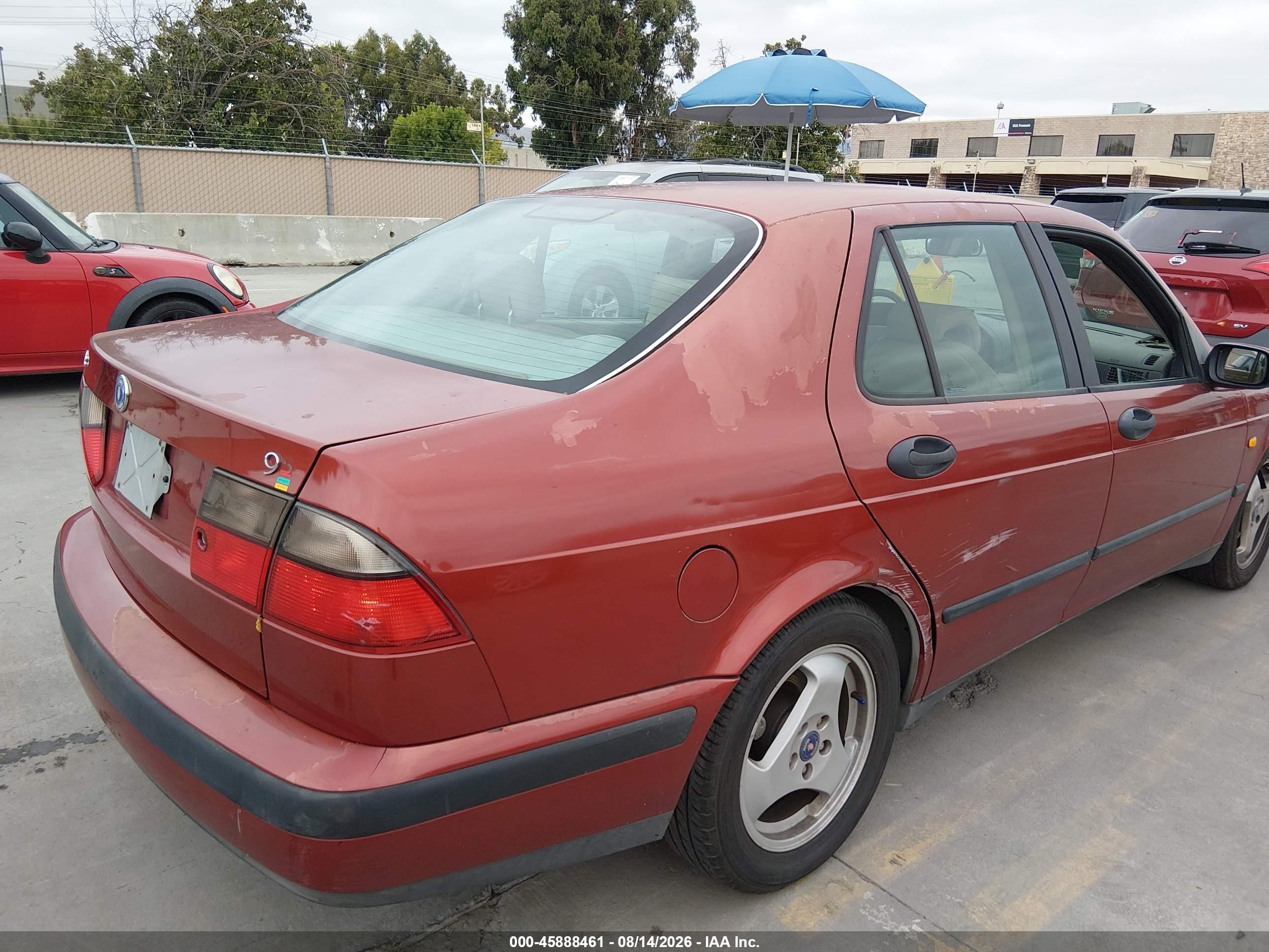1999 Saab 9-5   Red vin: YS3ED45E2X3003618