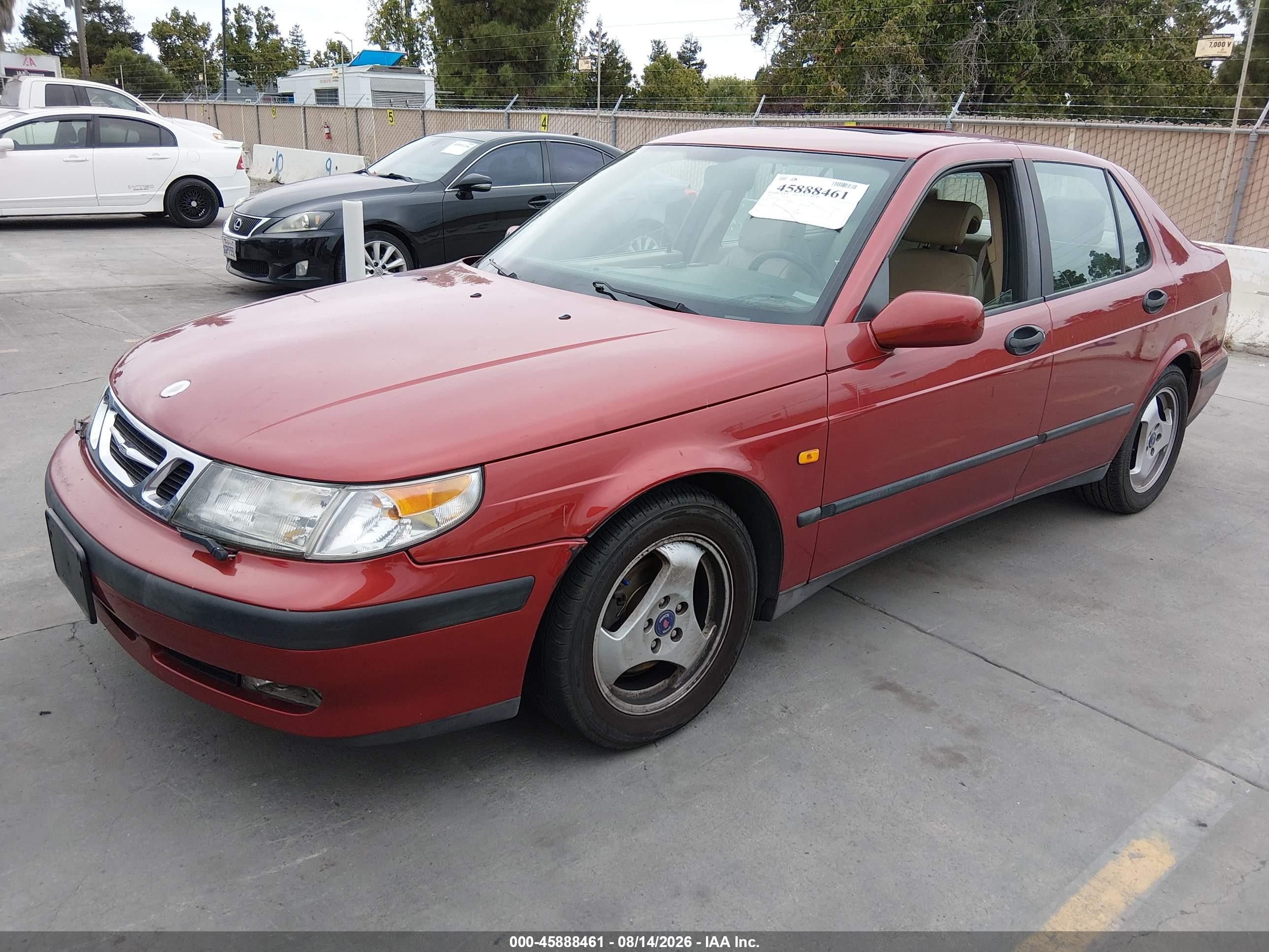 1999 Saab 9-5   Red vin: YS3ED45E2X3003618