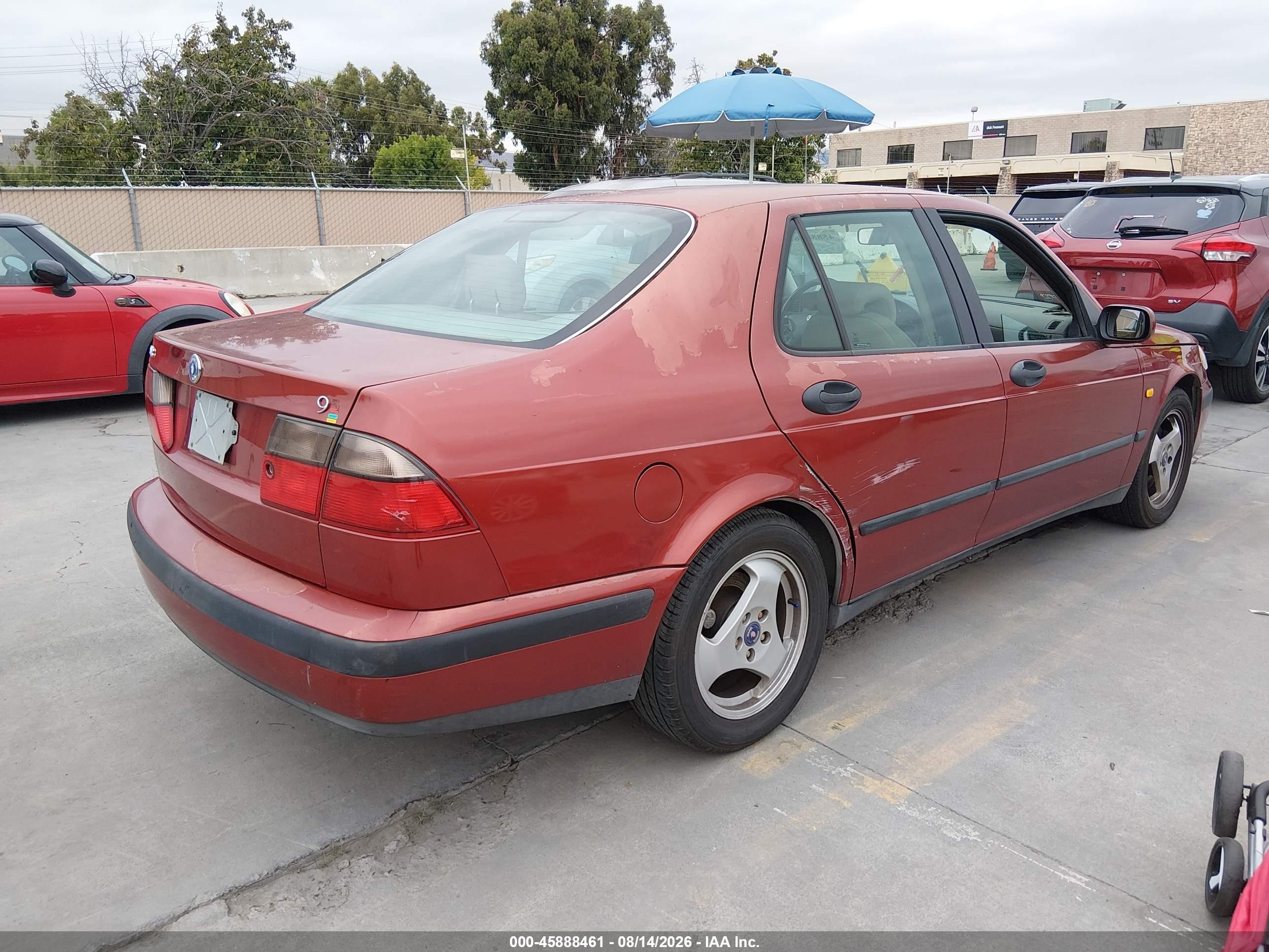 1999 Saab 9-5   Red vin: YS3ED45E2X3003618