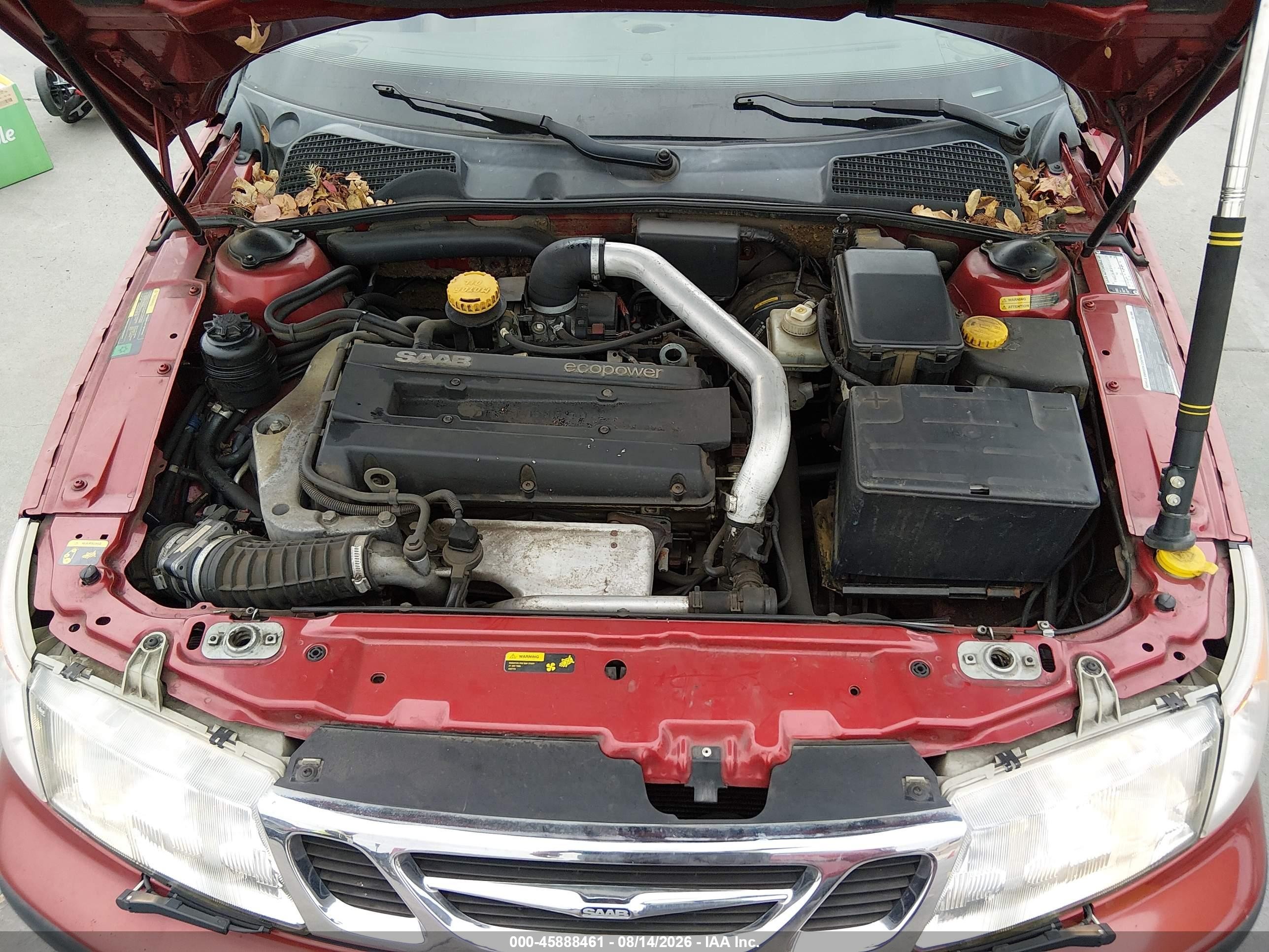 1999 Saab 9-5   Red vin: YS3ED45E2X3003618