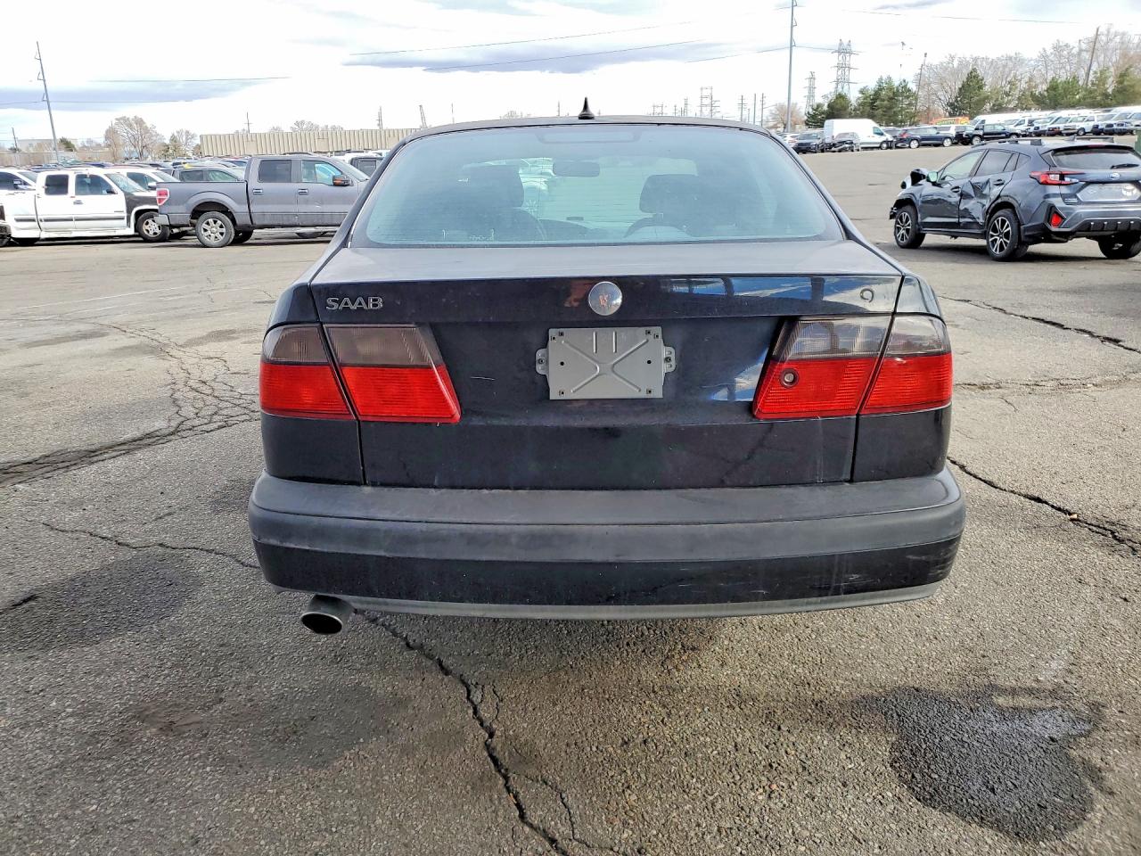 2001 Saab 9-5 Черный vin: YS3ED45E813046139