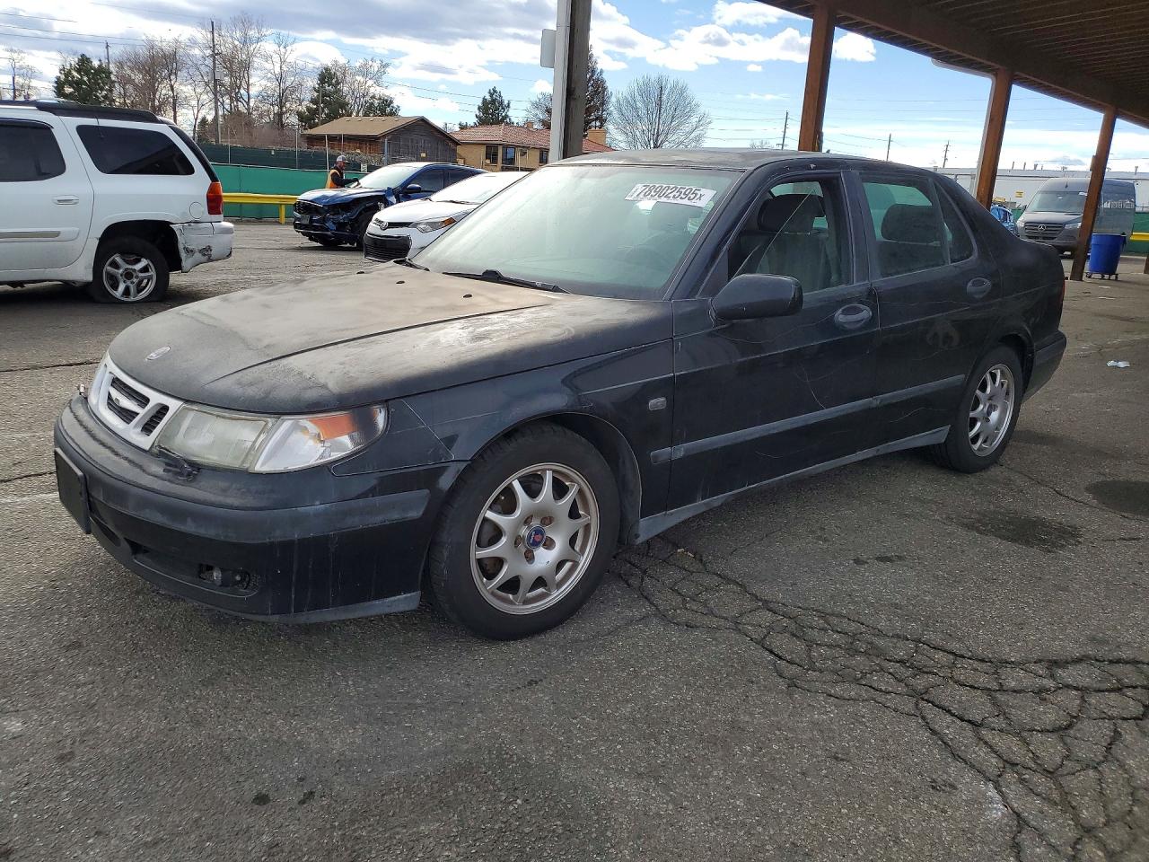2001 Saab 9-5 Черный vin: YS3ED45E813046139