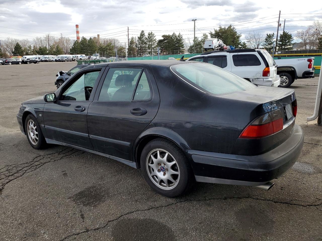 2001 Saab 9-5 Черный vin: YS3ED45E813046139