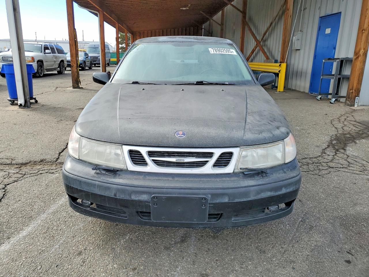 2001 Saab 9-5 Черный vin: YS3ED45E813046139