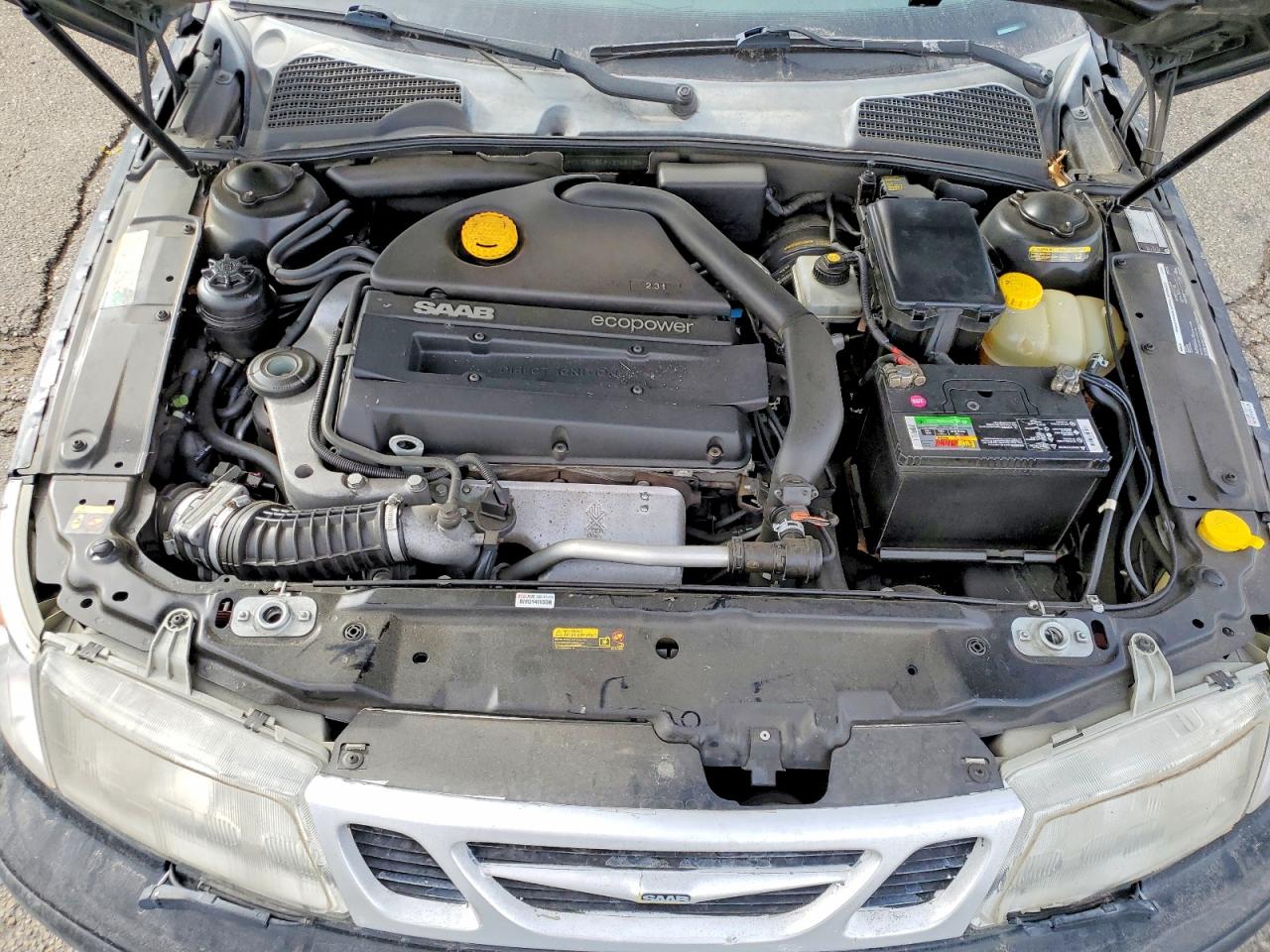2001 Saab 9-5 Черный vin: YS3ED45E813046139