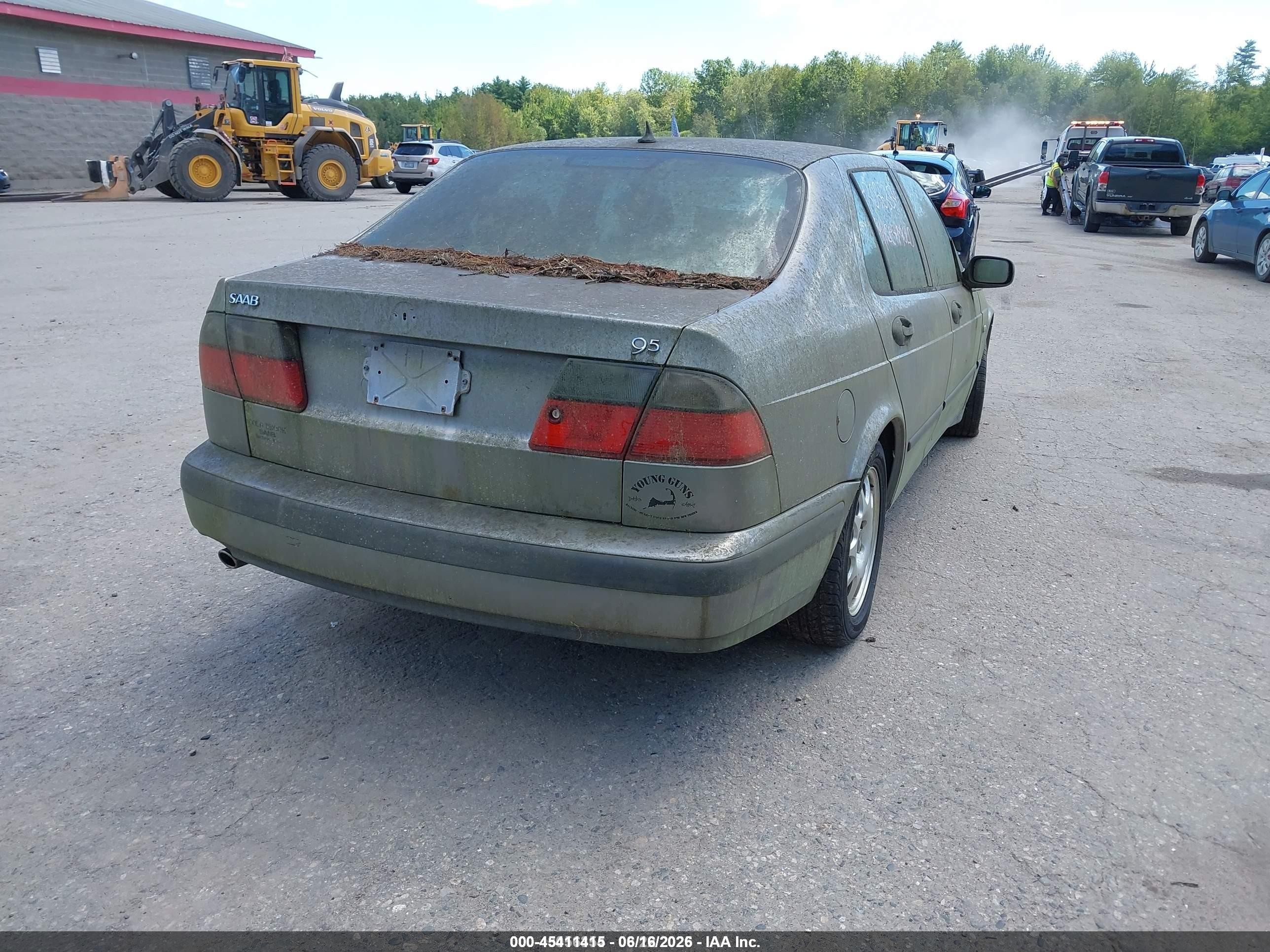 2001 Saab 9-5   Серый vin: YS3ED48E713026542