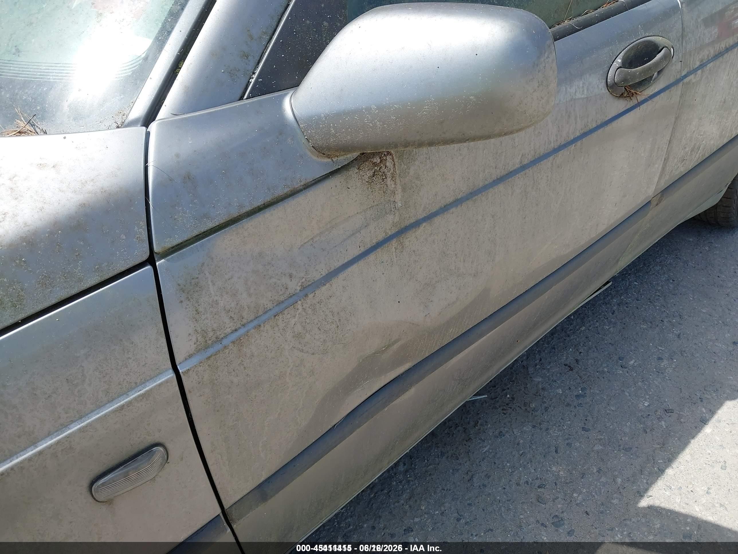 2001 Saab 9-5   Серый vin: YS3ED48E713026542