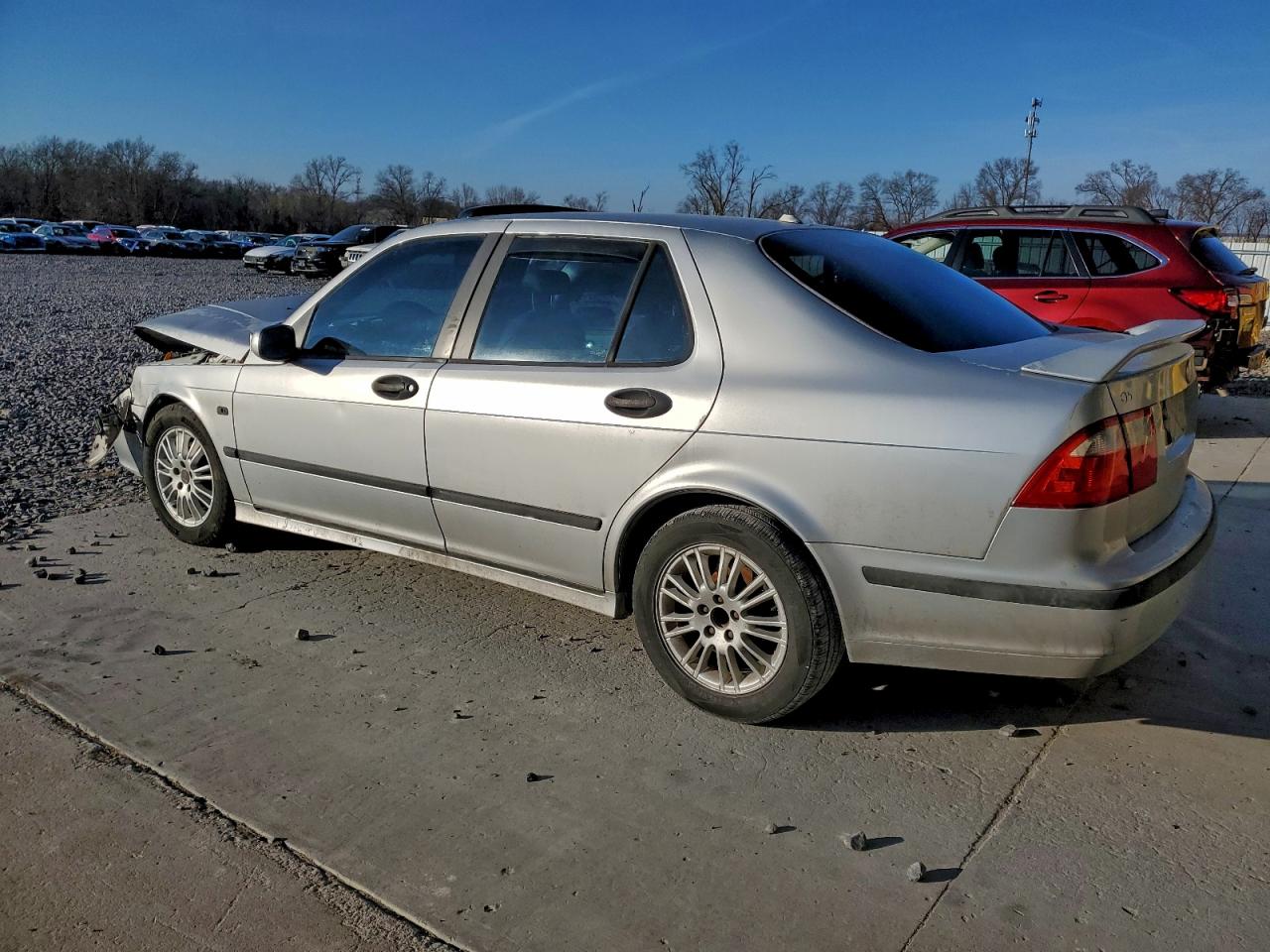 2005 Saab 9-5 Arc Серебряный vin: YS3ED49A053513275