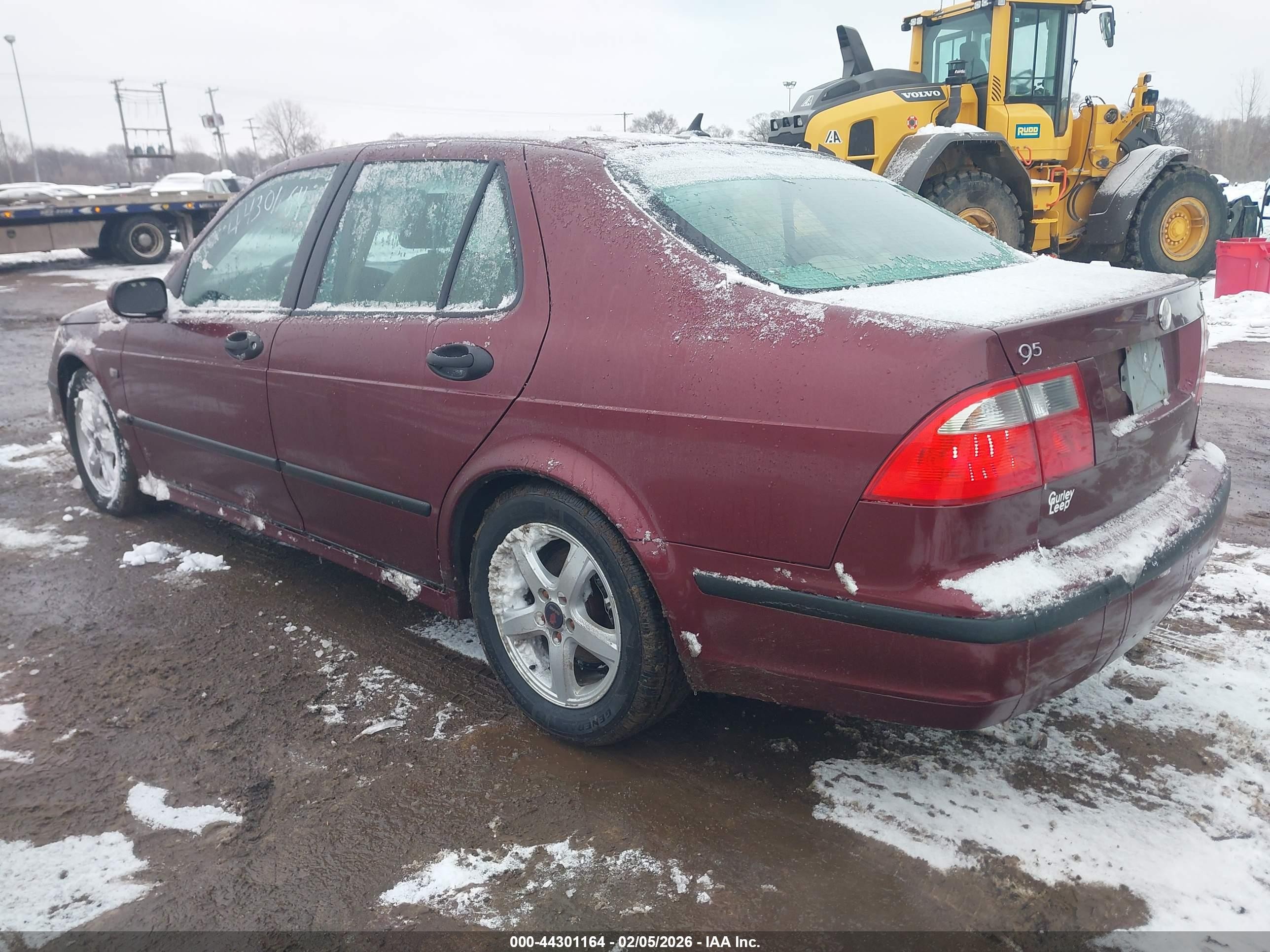 2004 Saab 9-5 Arc Red vin: YS3ED49A143511016