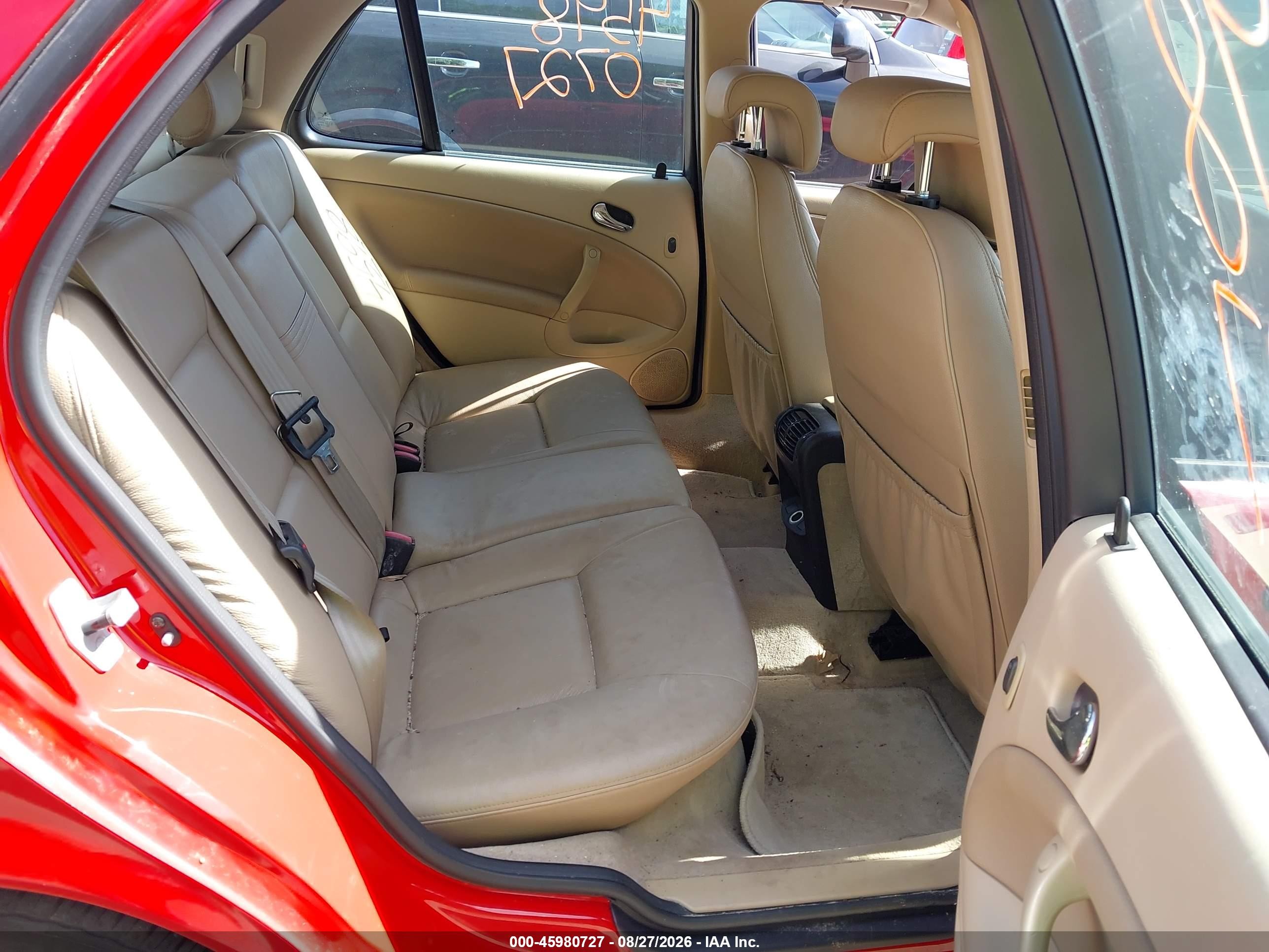 2005 Saab 9-5 Arc Red vin: YS3ED49A253504867