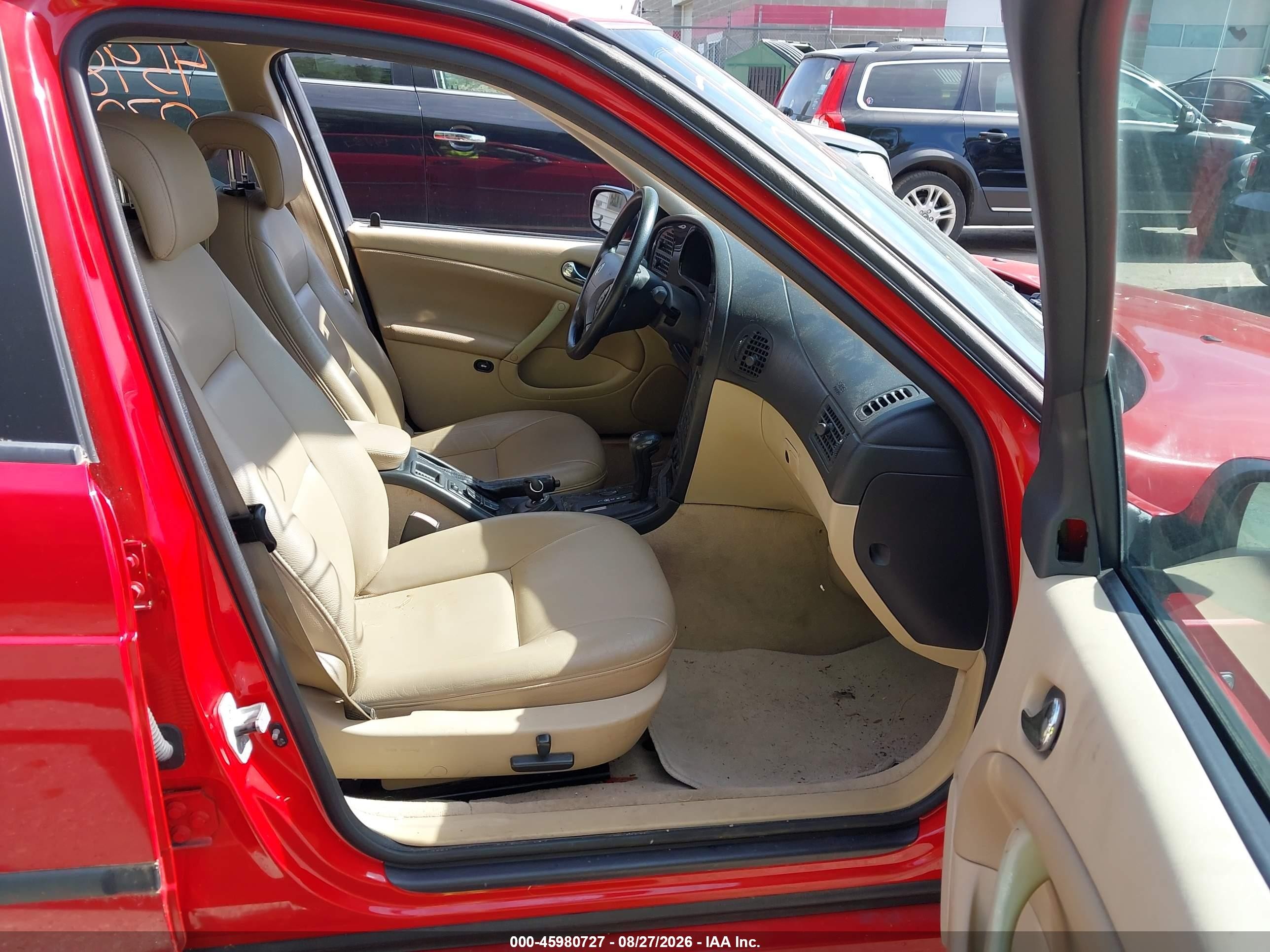2005 Saab 9-5 Arc Red vin: YS3ED49A253504867