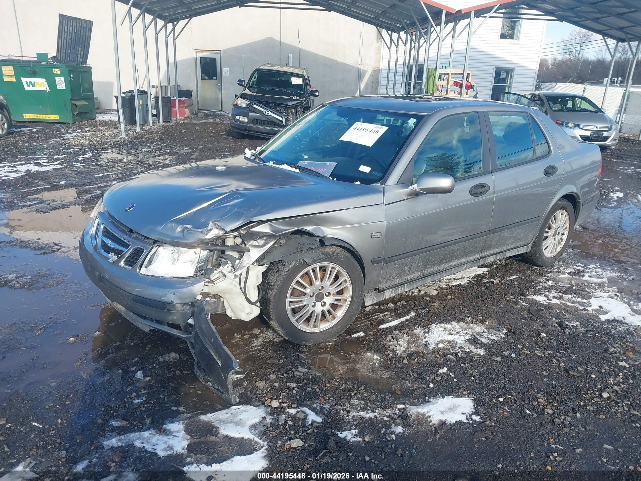 2005 Saab 9-5 Arc Бежевый vin: YS3ED49A253527517