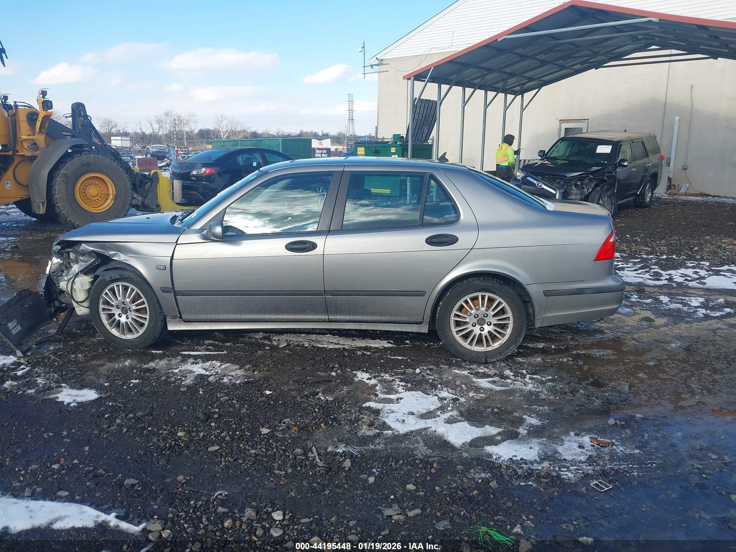2005 Saab 9-5 Arc Бежевый vin: YS3ED49A253527517