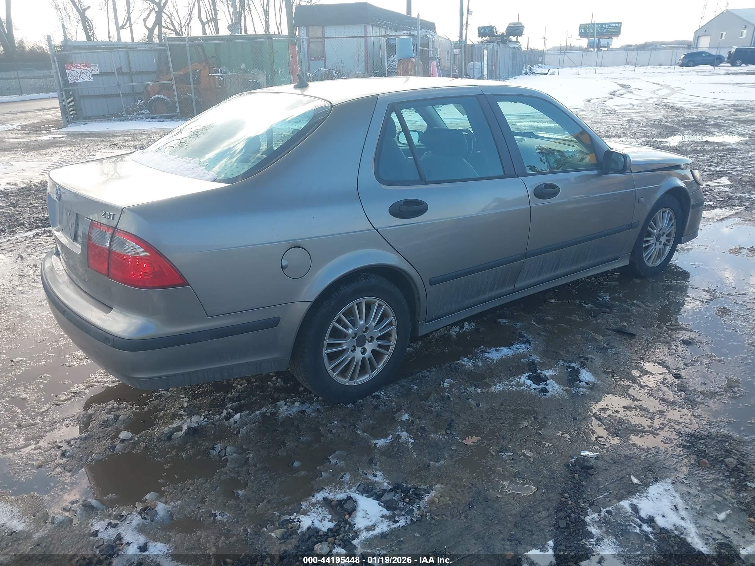 2005 Saab 9-5 Arc Бежевый vin: YS3ED49A253527517