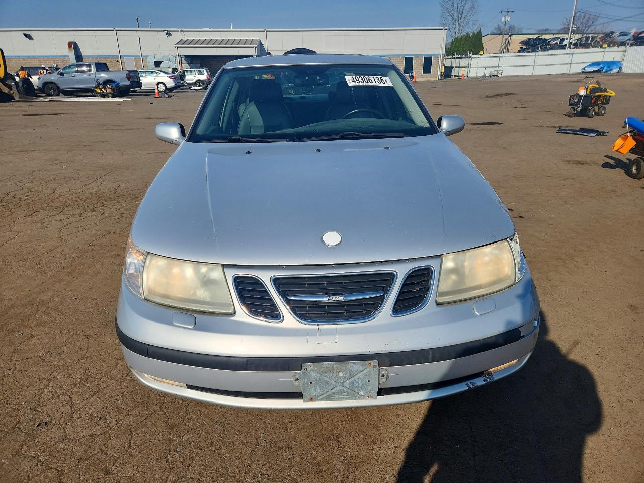 2004 Saab 9-5 Arc Silver vin: YS3ED49A443002117